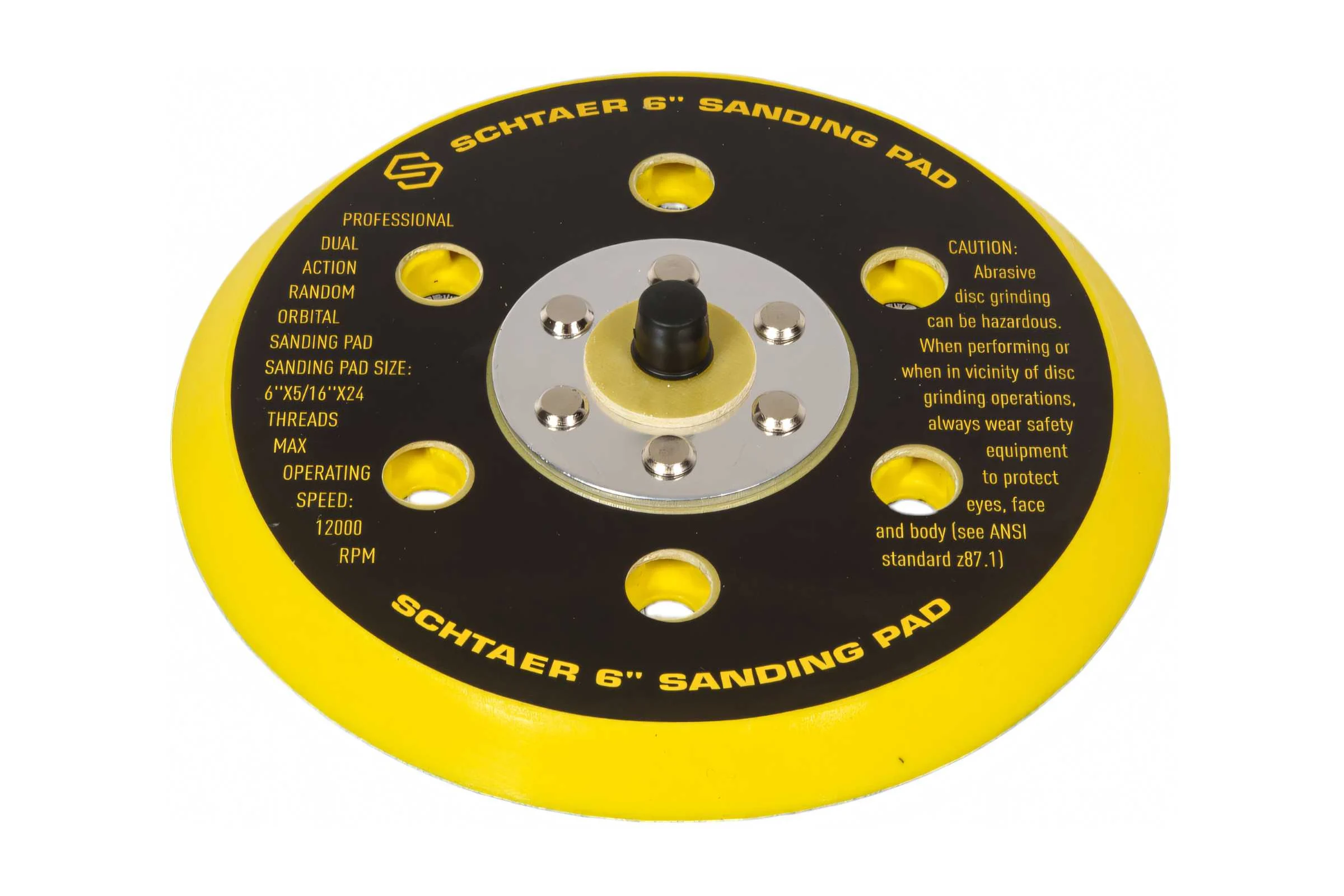 Опора для шлифовальной машинки SCHTAER, D150 мм, 15 отверстий 6pad-MULTI