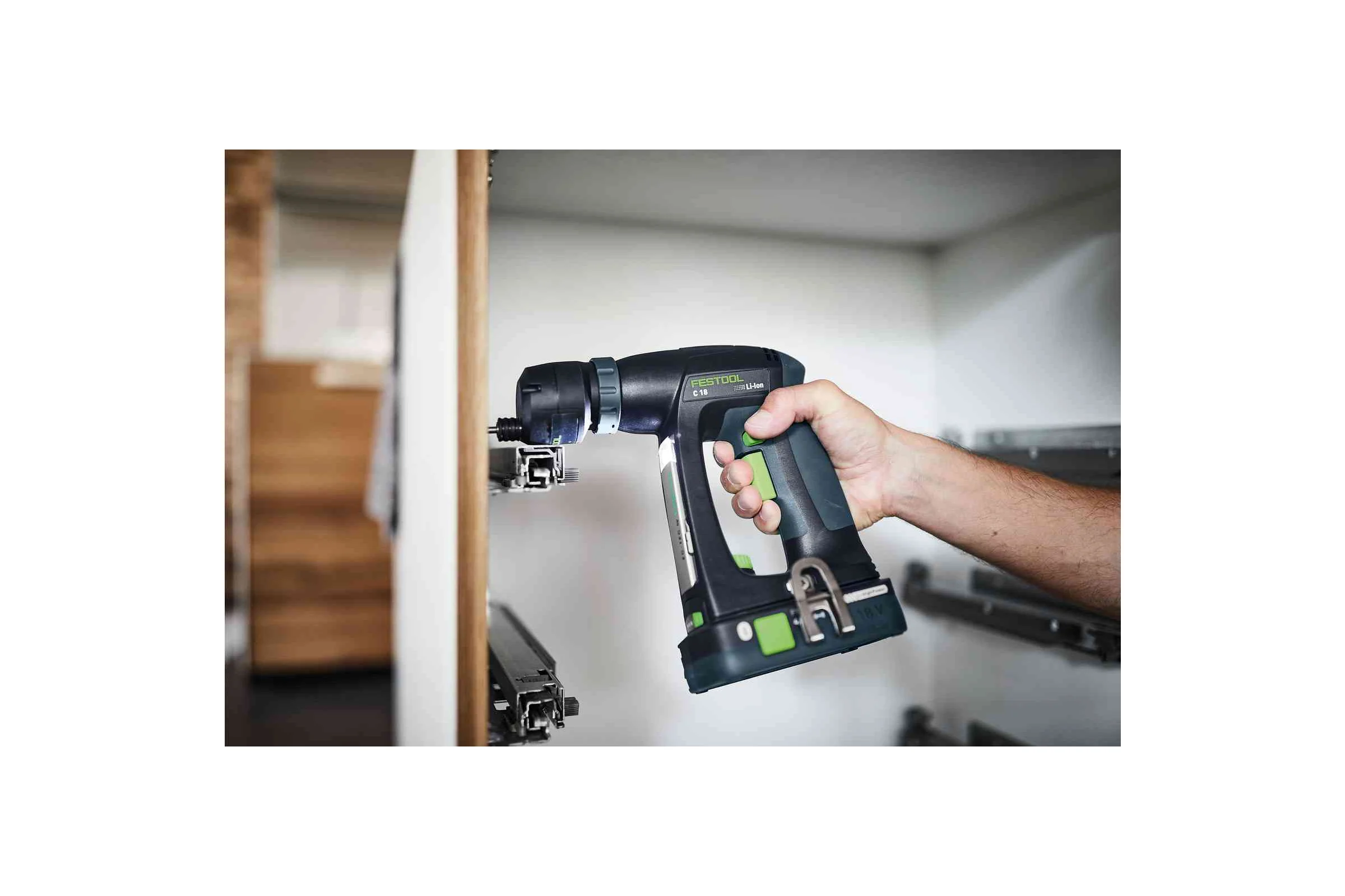 Аккумуляторная дрель-шуруповерт FESTOOL C 18 HPC4,0 I-Plus 576435