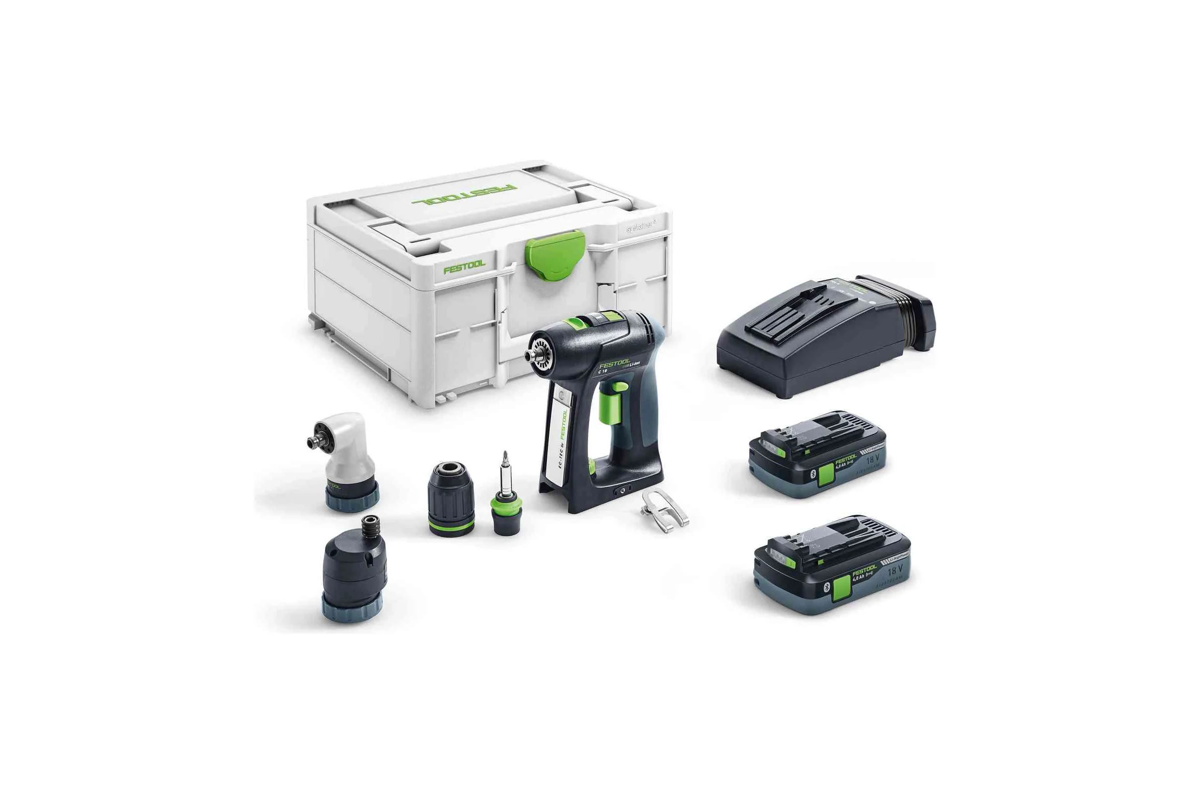Аккумуляторная дрель-шуруповерт FESTOOL C 18 HPC4,0 I-Set 576442