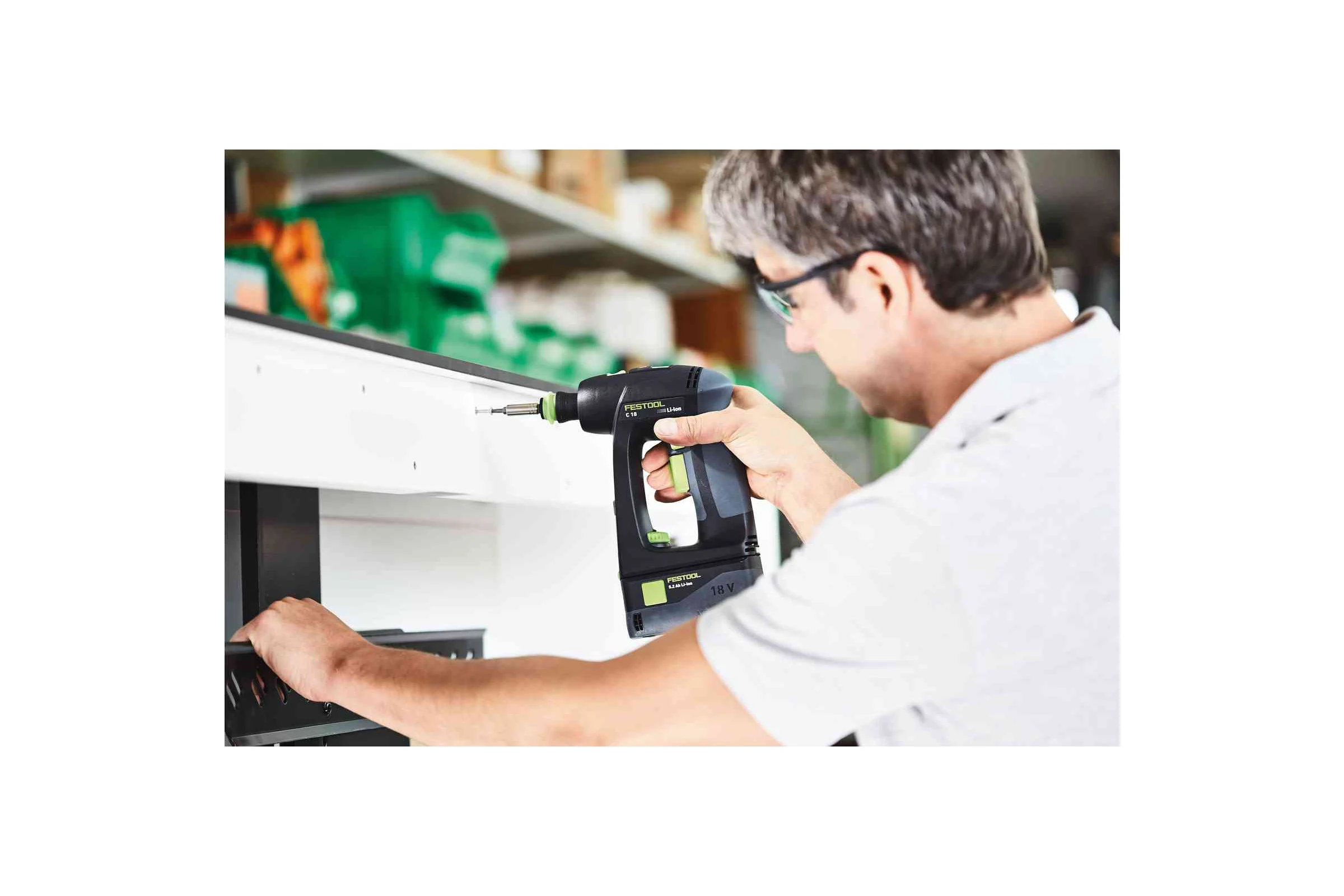 Аккумуляторная дрель-шуруповерт FESTOOL C 18 Li 3,1-Plus 576437