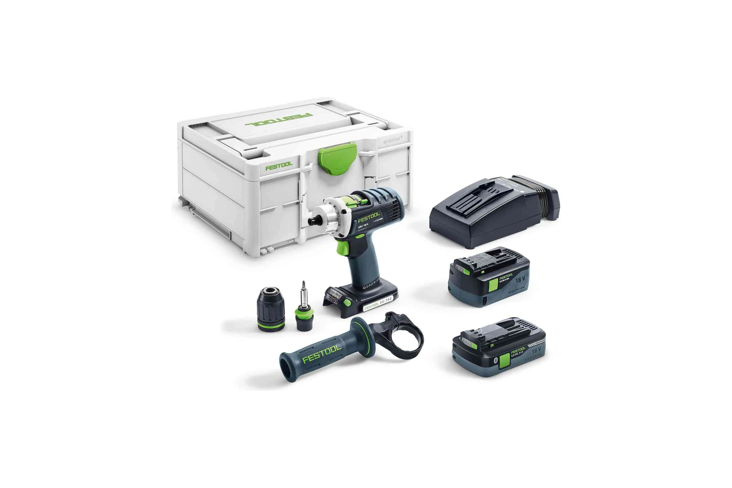 Аккумуляторная дрель-шурповерт FESTOOL DRC 18/4 5,2/4,0-Plus 576459