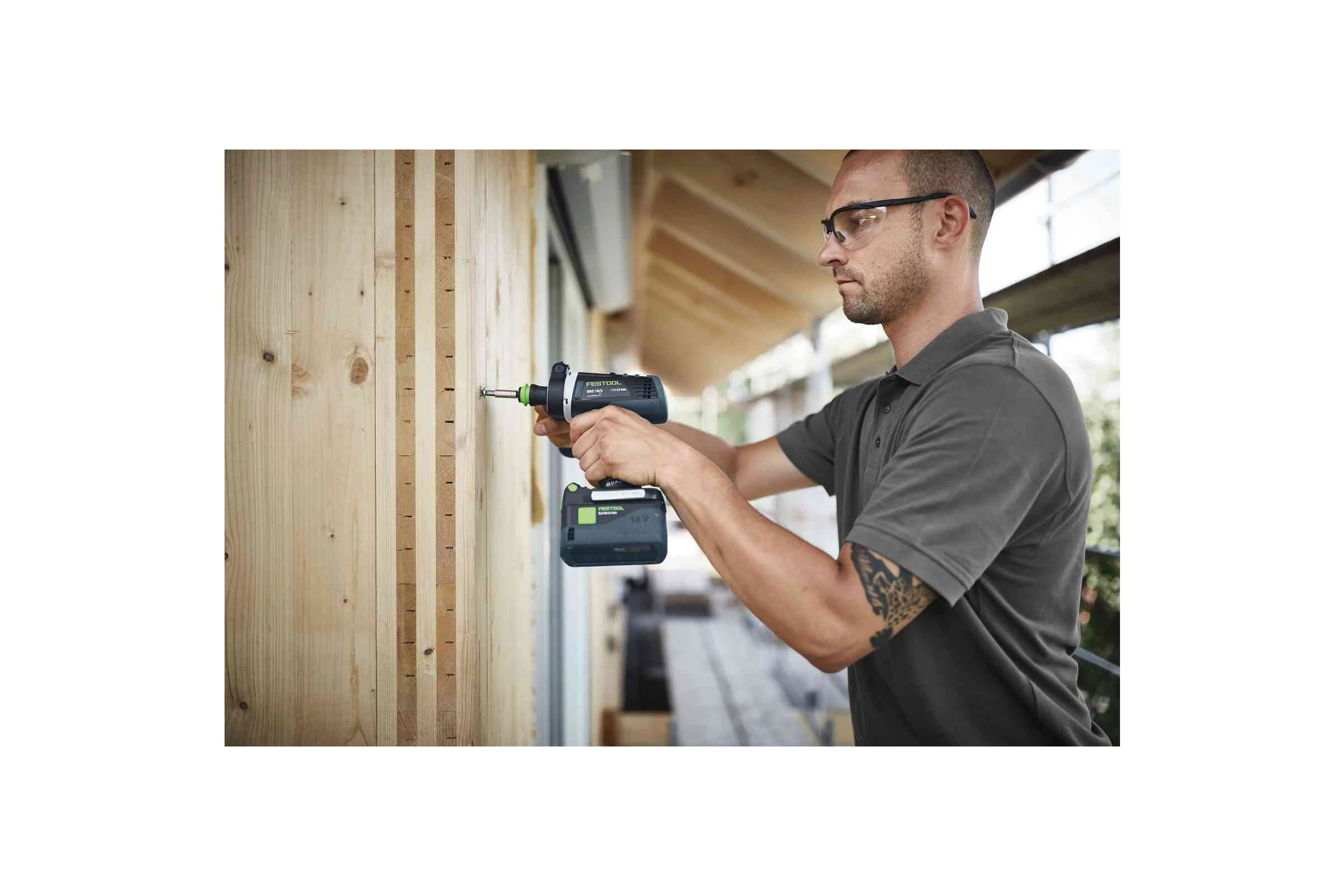 Аккумуляторная дрель-шурповерт FESTOOL DRC 18/4 5,2/4,0-Plus 576459