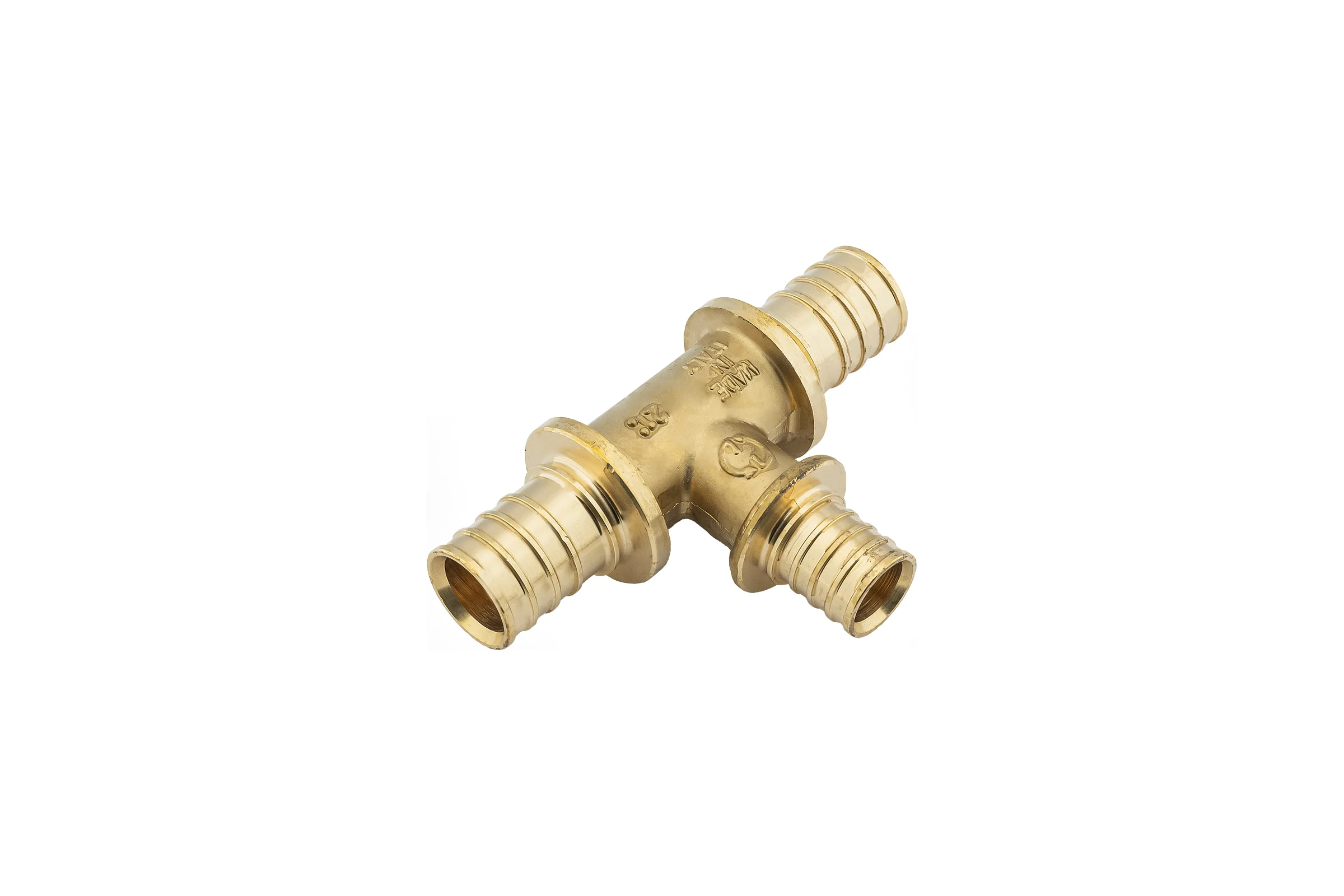 Тройник PROFACTOR с уменьшенным боковым проходом аксиальный 25x20x25 PF AF 711.252025