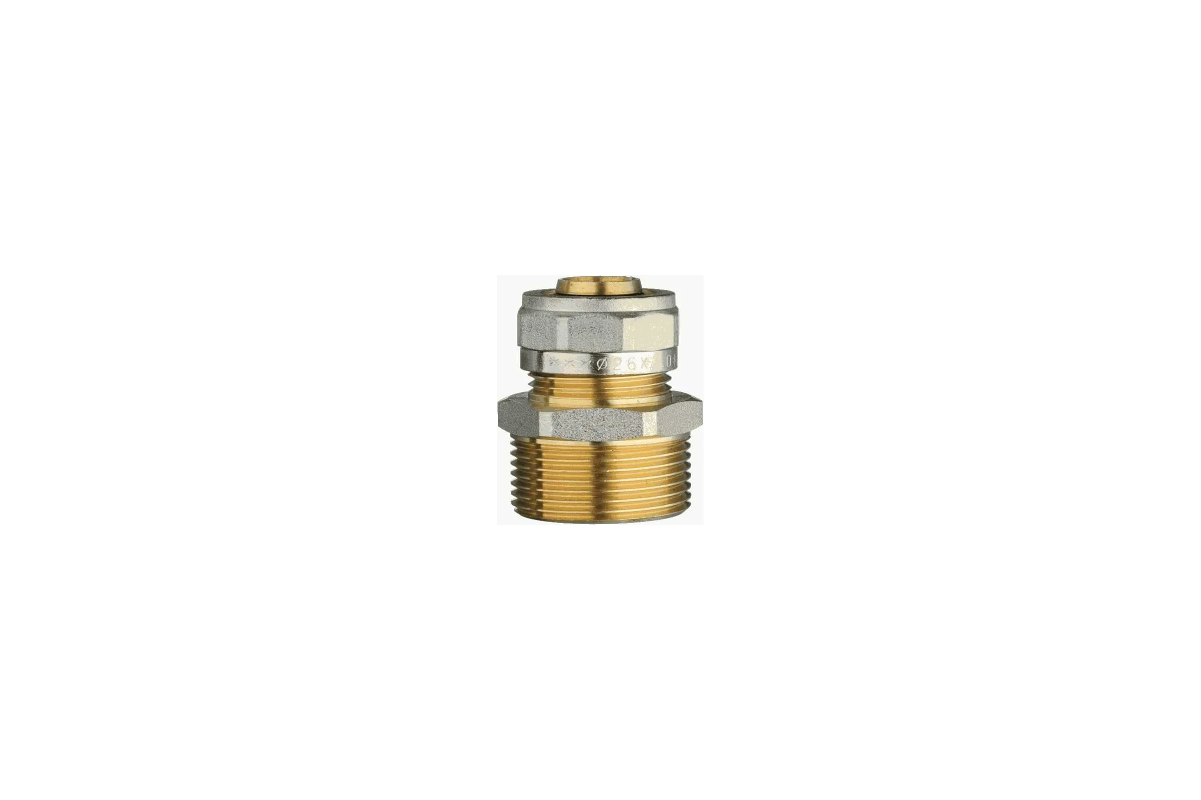 Соединитель прямой Terma 1 1/4"х26, ш/ц ТRm 01010 35124