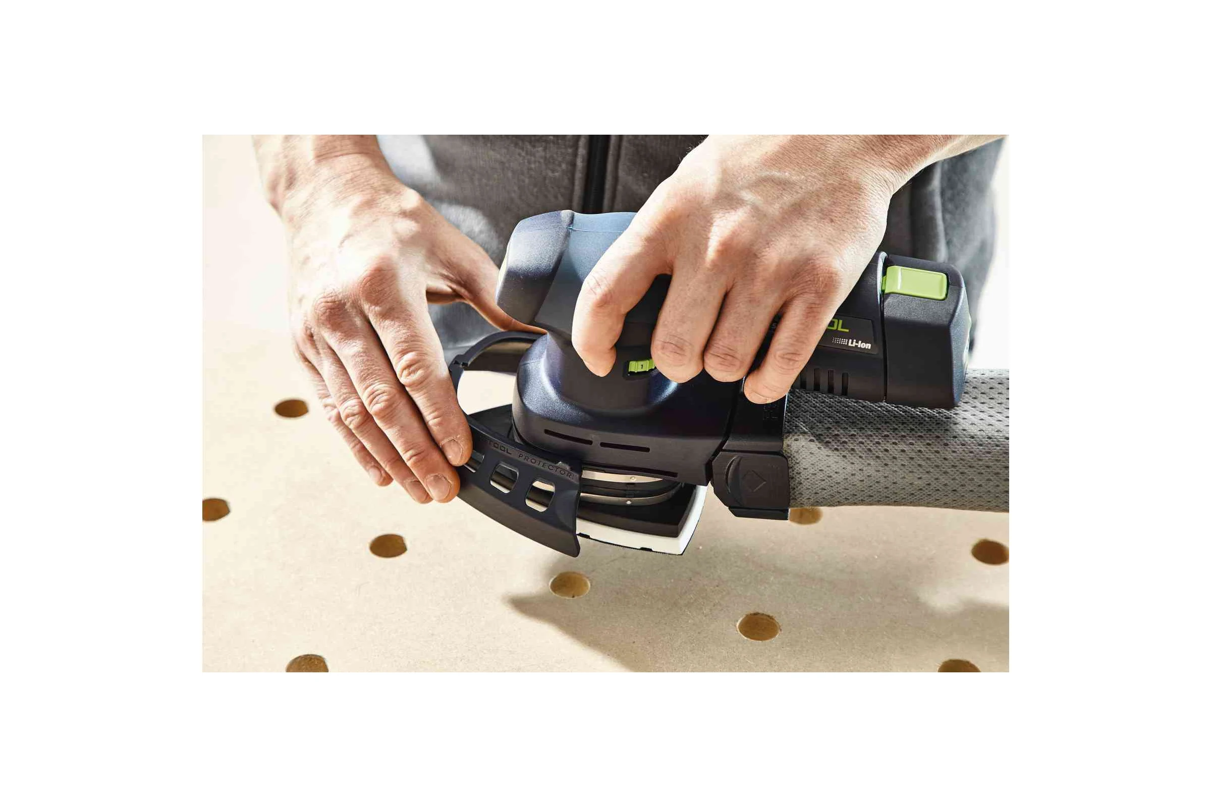 Аккумуляторная дельтавидная шлифмашина FESTOOL DTSC 400 Li 3,1 I-Plus 575710