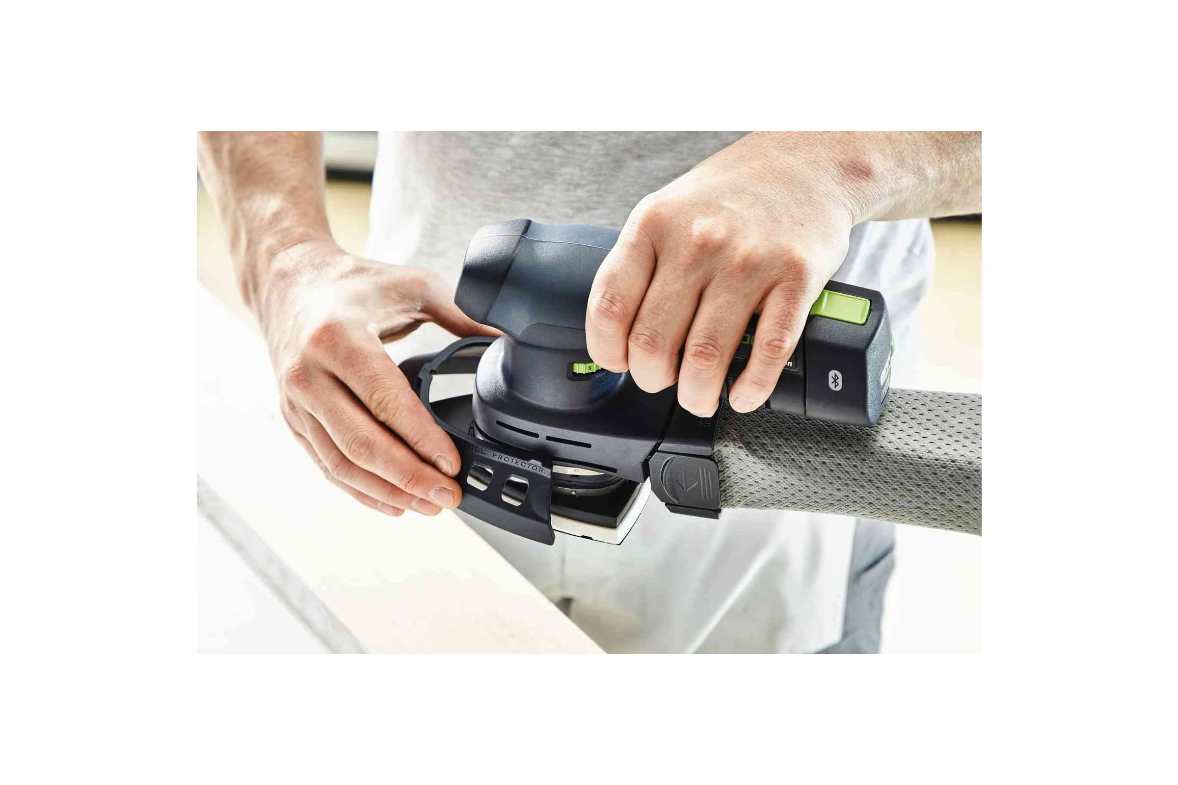 Аккумуляторная дельтавидная шлифмашина FESTOOL DTSC 400 Li 3,1 I-Set 575703