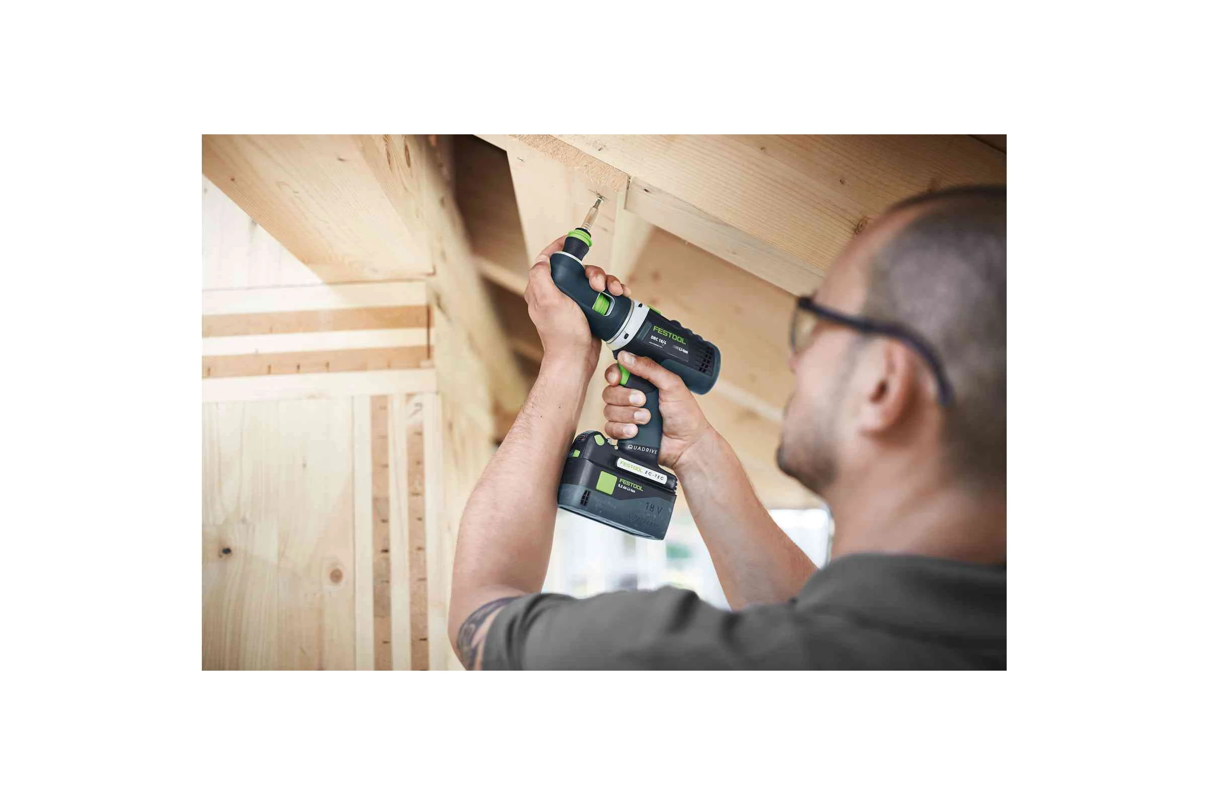 Аккумуляторная дрель-шуруповерт FESTOOL DRC 18/4-Basic 576458