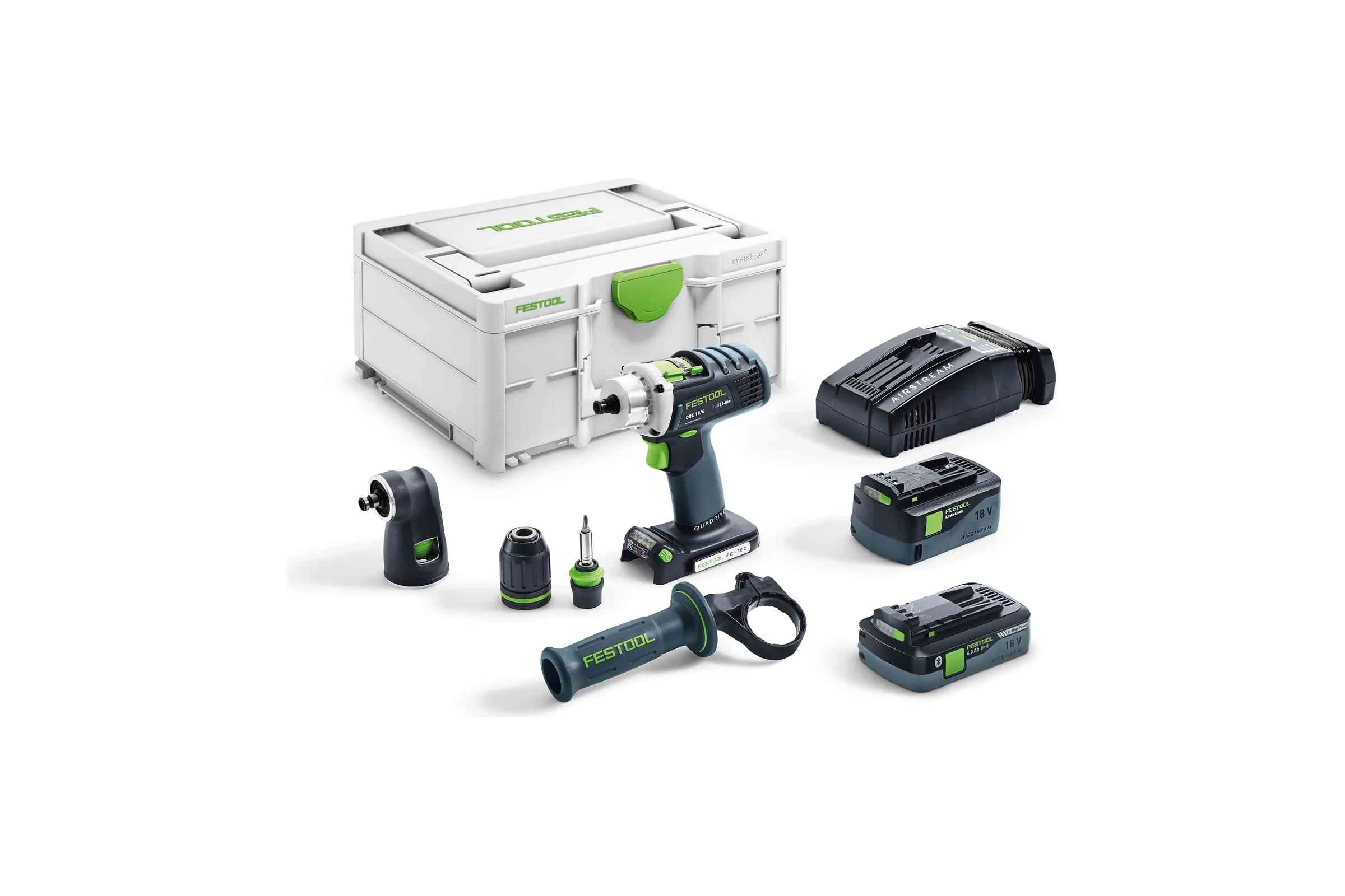 Аккумуляторная дрель-шуруповерт FESTOOL DRC 18/4 5,2/4,0-Set-SCA 576460