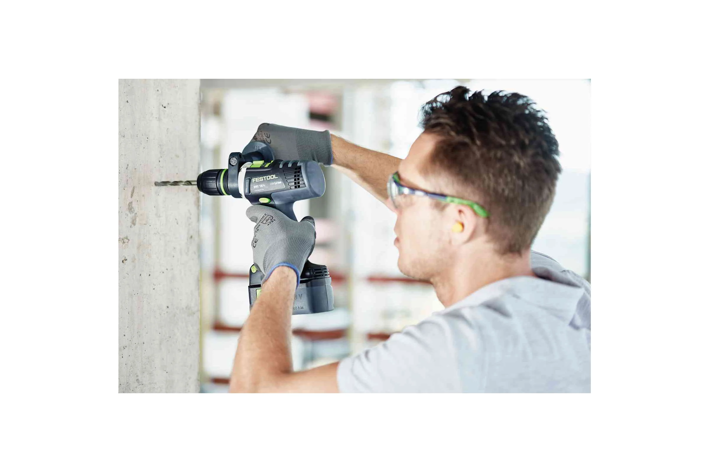 Аккумуляторная дрель-шуруповерт FESTOOL DRC 18/4 5,2/4,0-Set-SCA 576460
