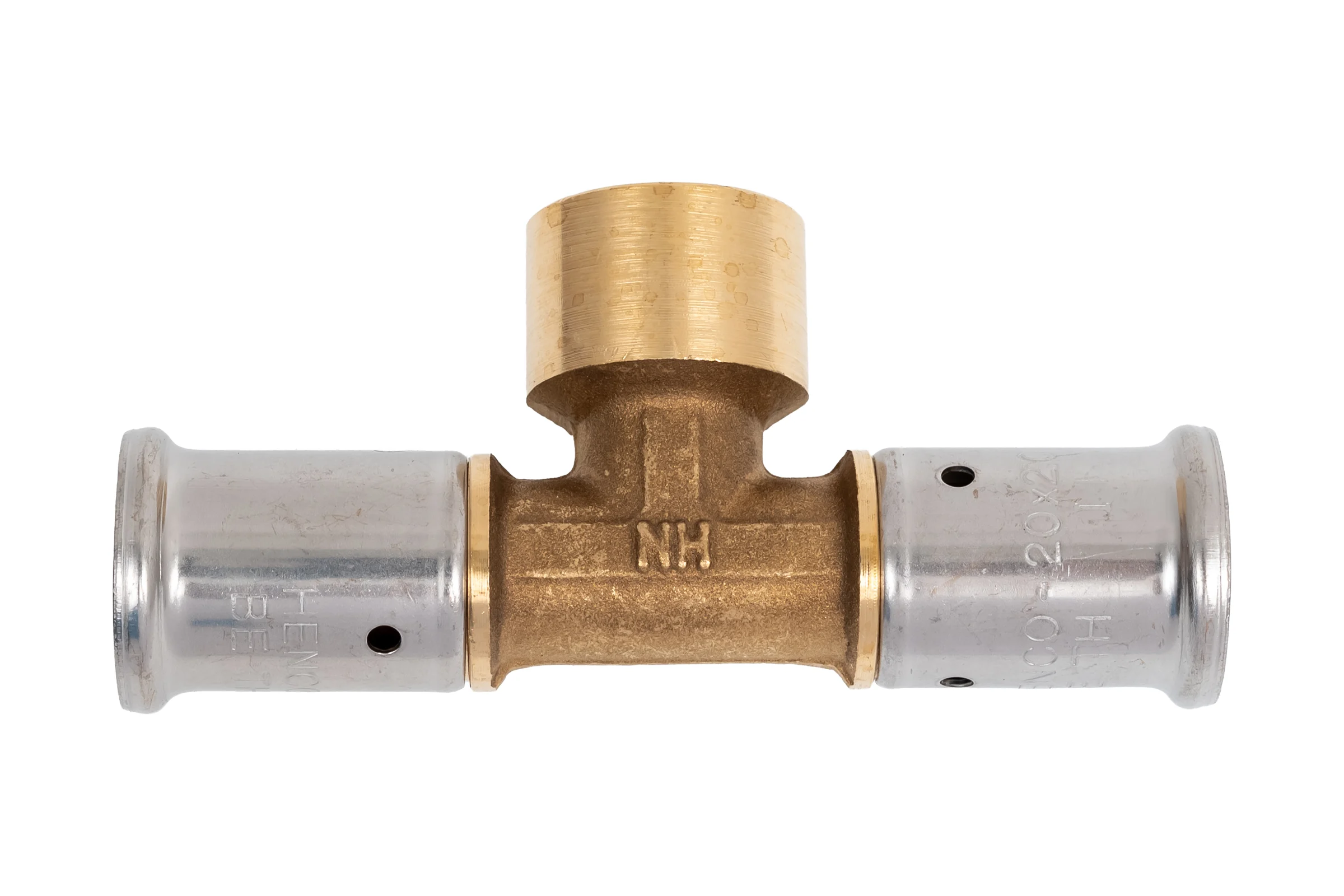 Тройник Henco ВР 20х1/2"х20 пресс 13P-200420