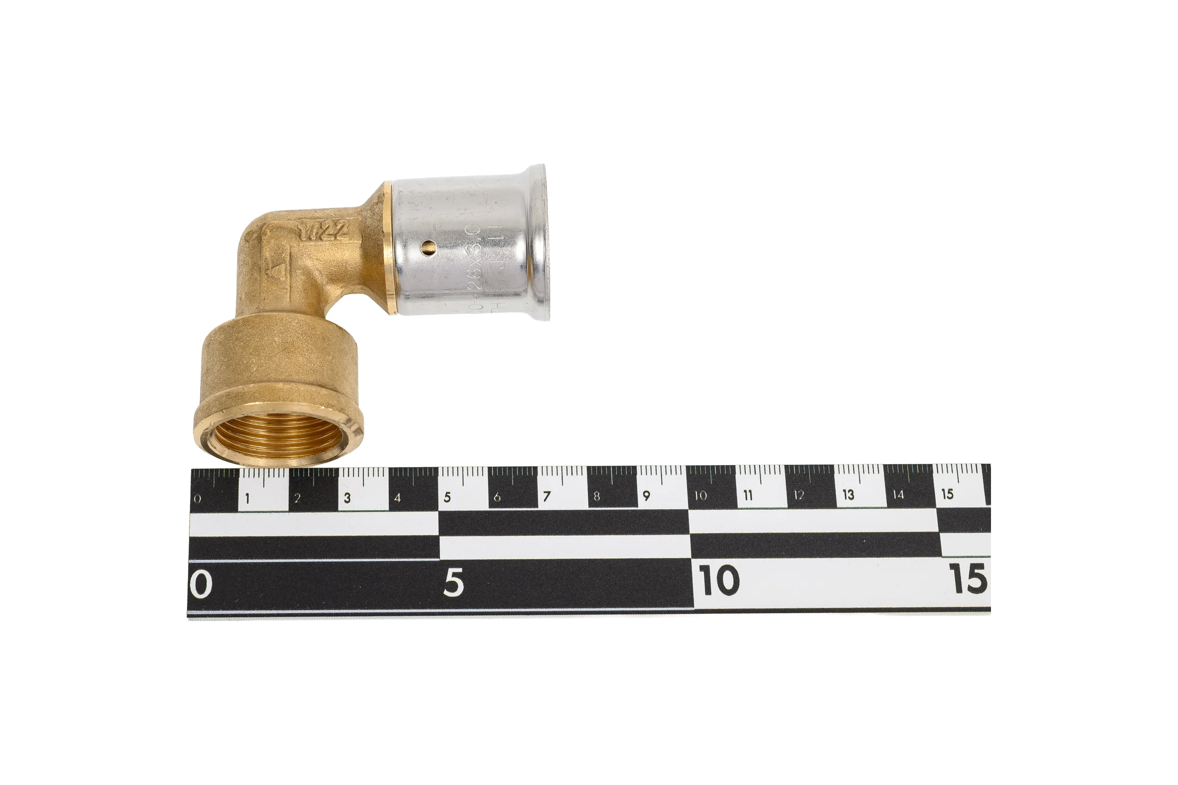 Угол Henco ВР 26х3/4"пресс 6P-2605