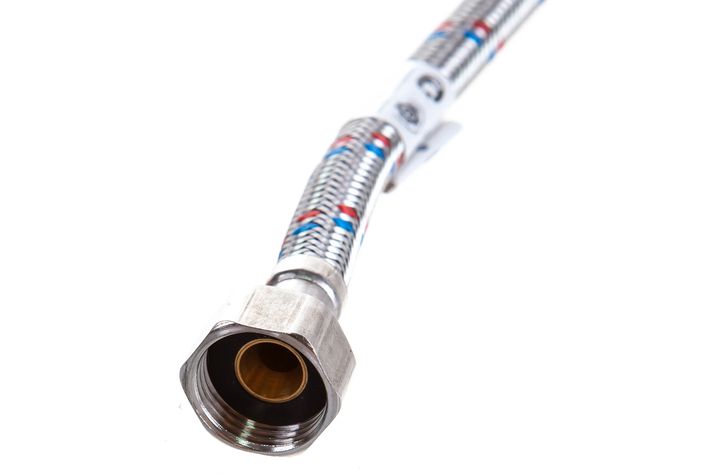 Подводка СТМ для смесителя, сталь, 1/2xM10x 50 см, пара CWFHS050