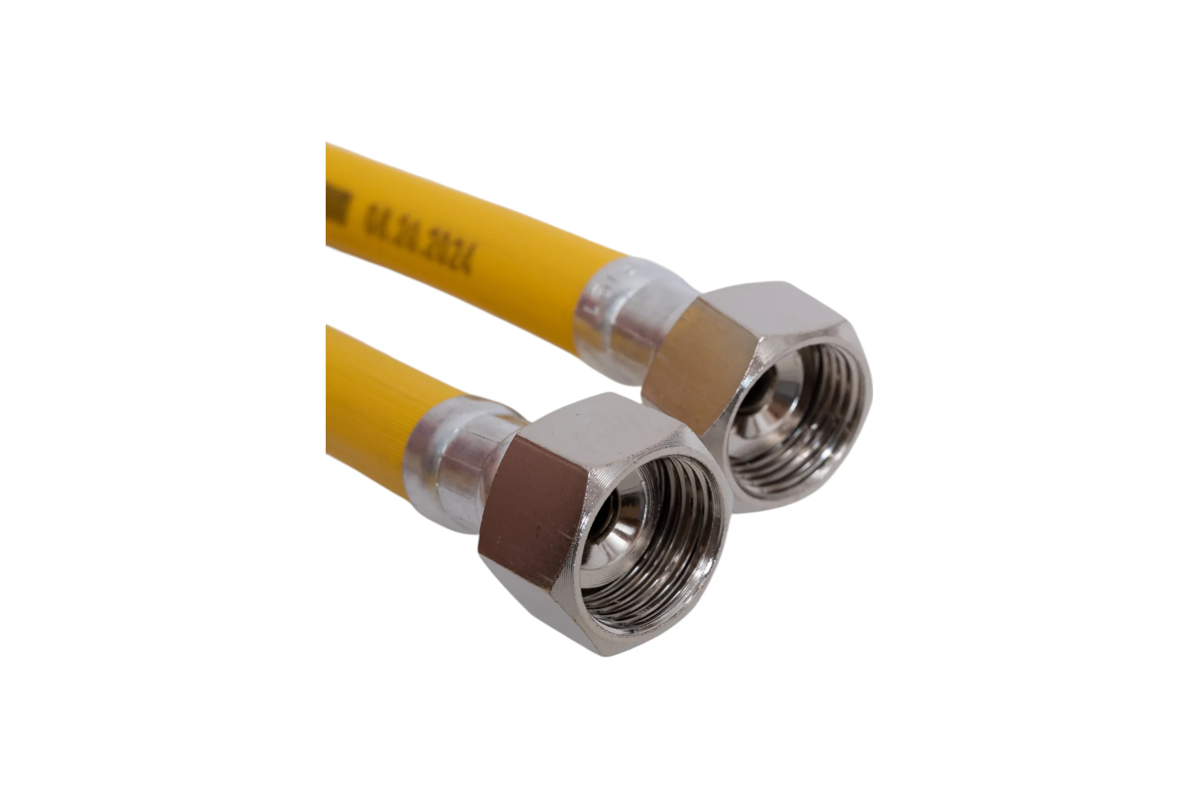 Подводка для газа СТМ ГАЗ ПВХ, 1/2", гайка-гайка, 400 см CGVF1240