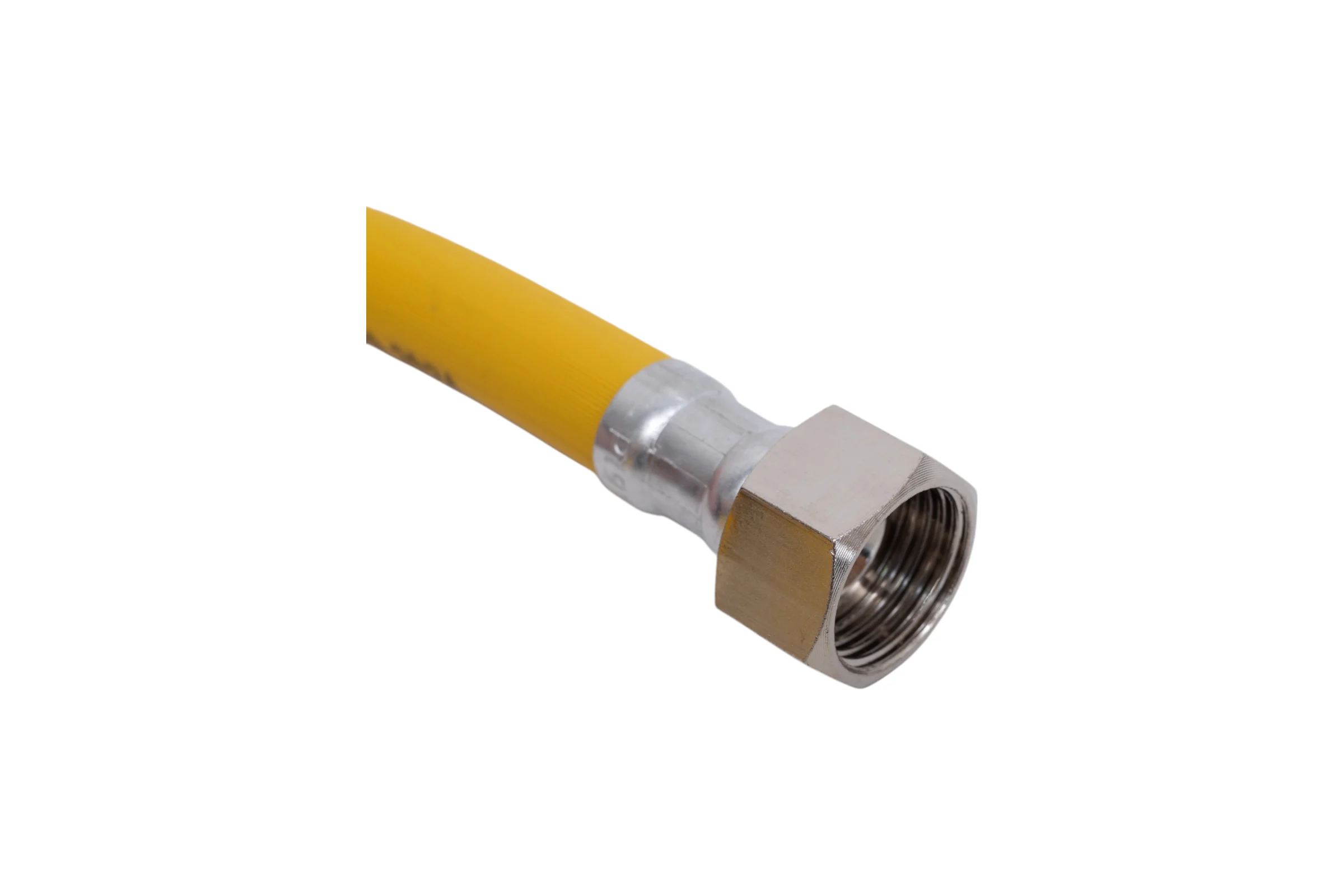 Подводка для газа СТМ ГАЗ ПВХ, 1/2", гайка-гайка, 400 см CGVF1240