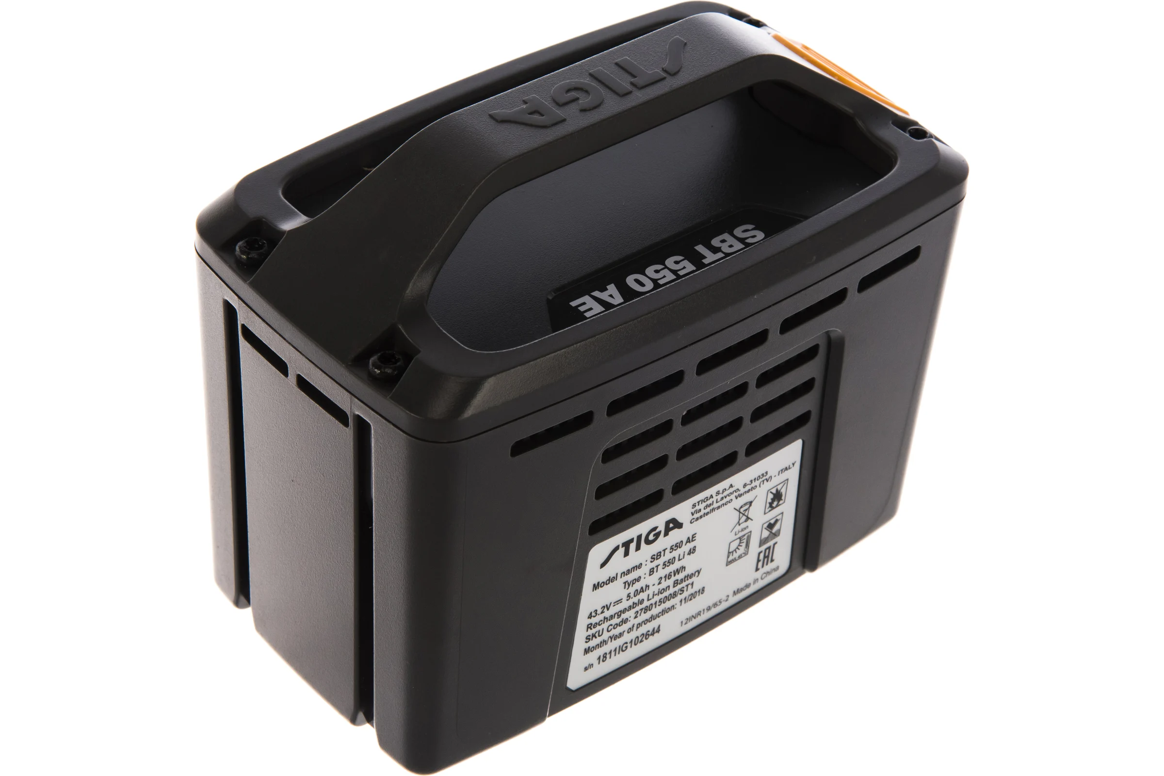 Батарея аккумуляторная SBT 550 AE (5 А*ч, 48 В) STIGA 278015008/ST1