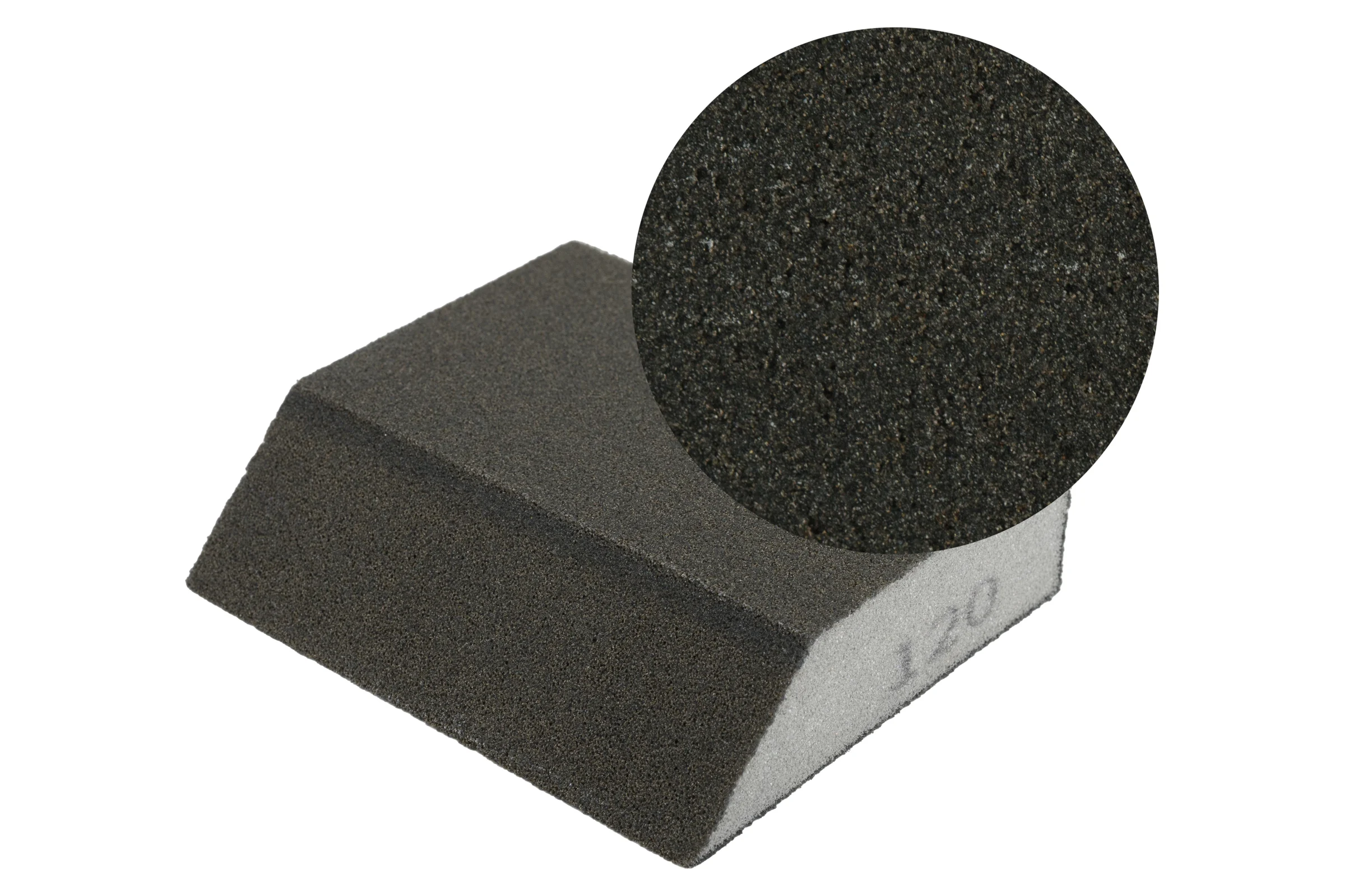 Губка абразивная шлифовальная Forming трапеция 100x90x65x26 мм, P120 PROBOS GAT120