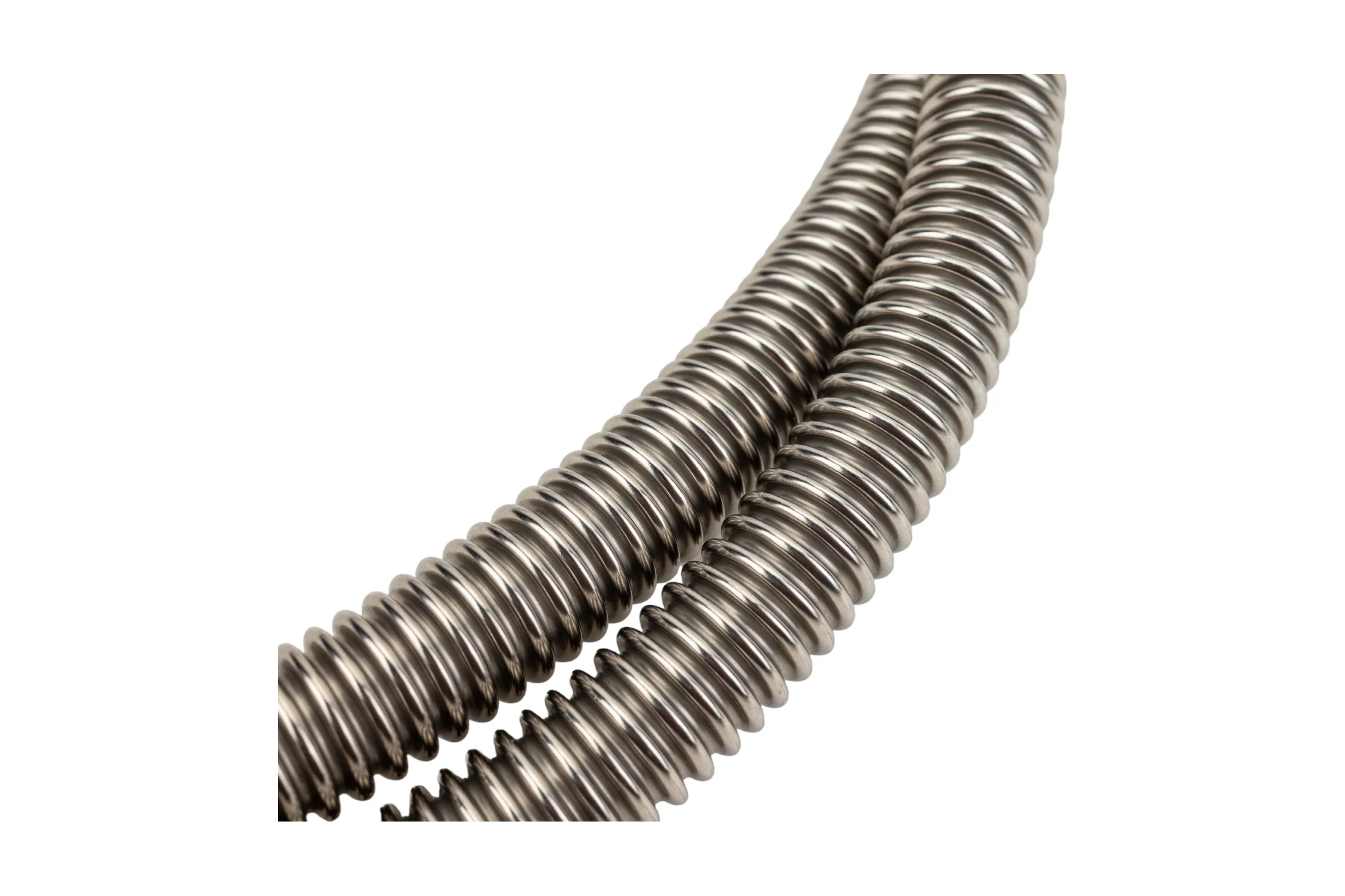 Подводка для газа СТМ ГАЗ сильфонная, 1/2", гайка-гайка, 200 см CGHF1220