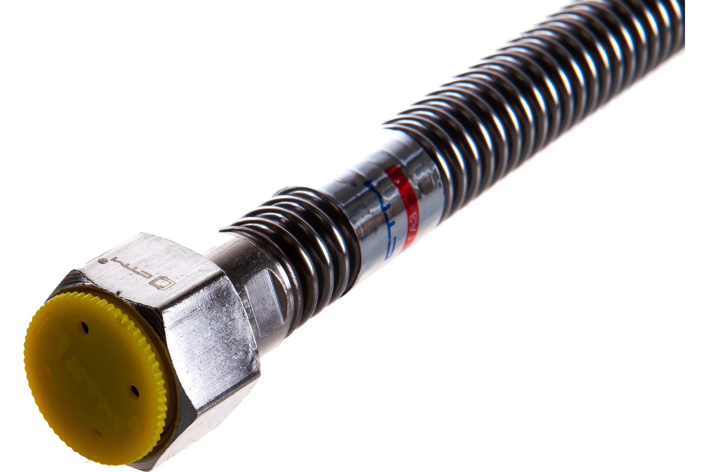 Подводка для газа СТМ ГАЗ сильфонная, 1/2", гайка-гайка, 80 см CGHF1208