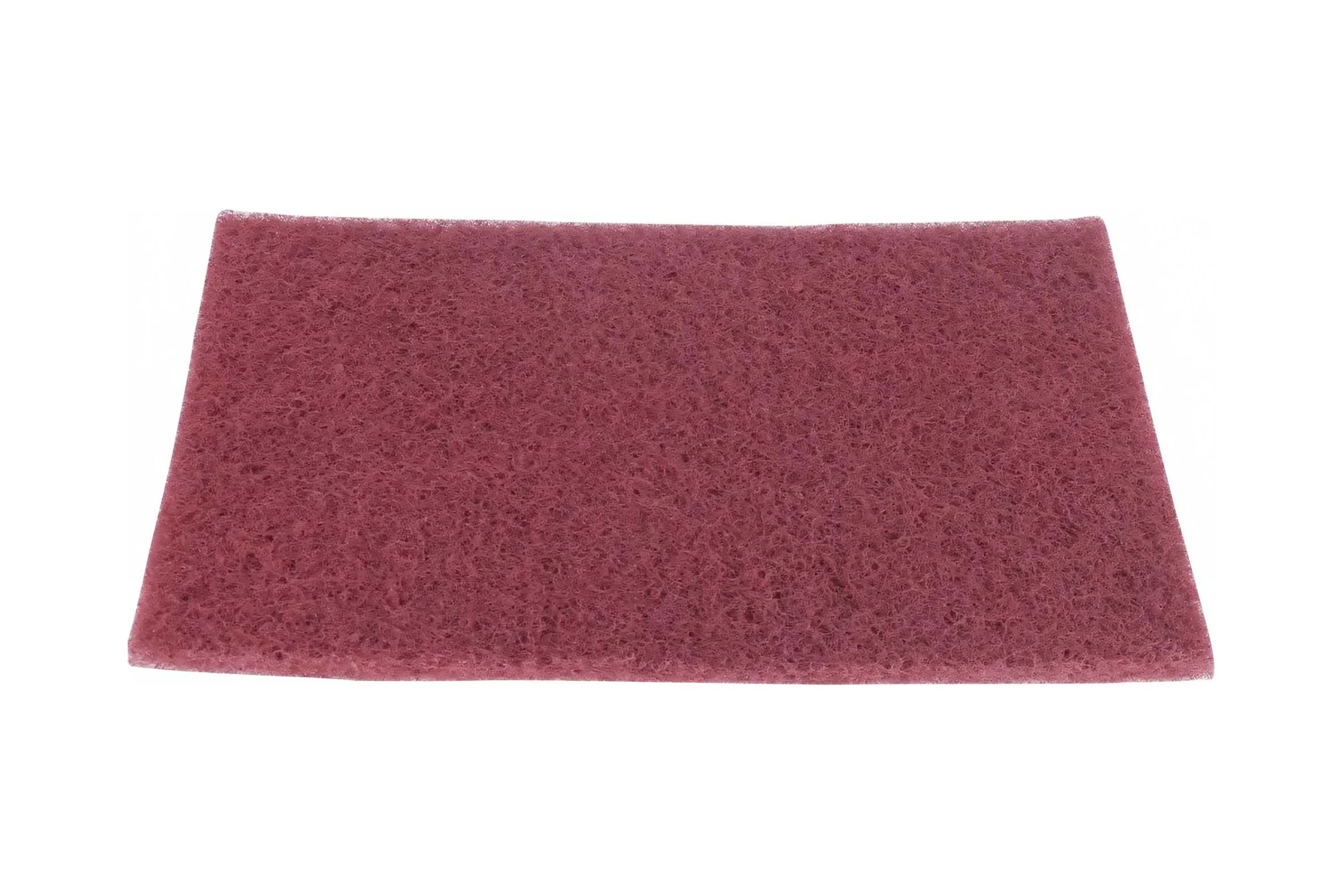 Материал шлифовальный бордовый на нетканой основе Tex 150x225 мм, Very Fine, 10 шт Hanko Tex.150x225.veryfine