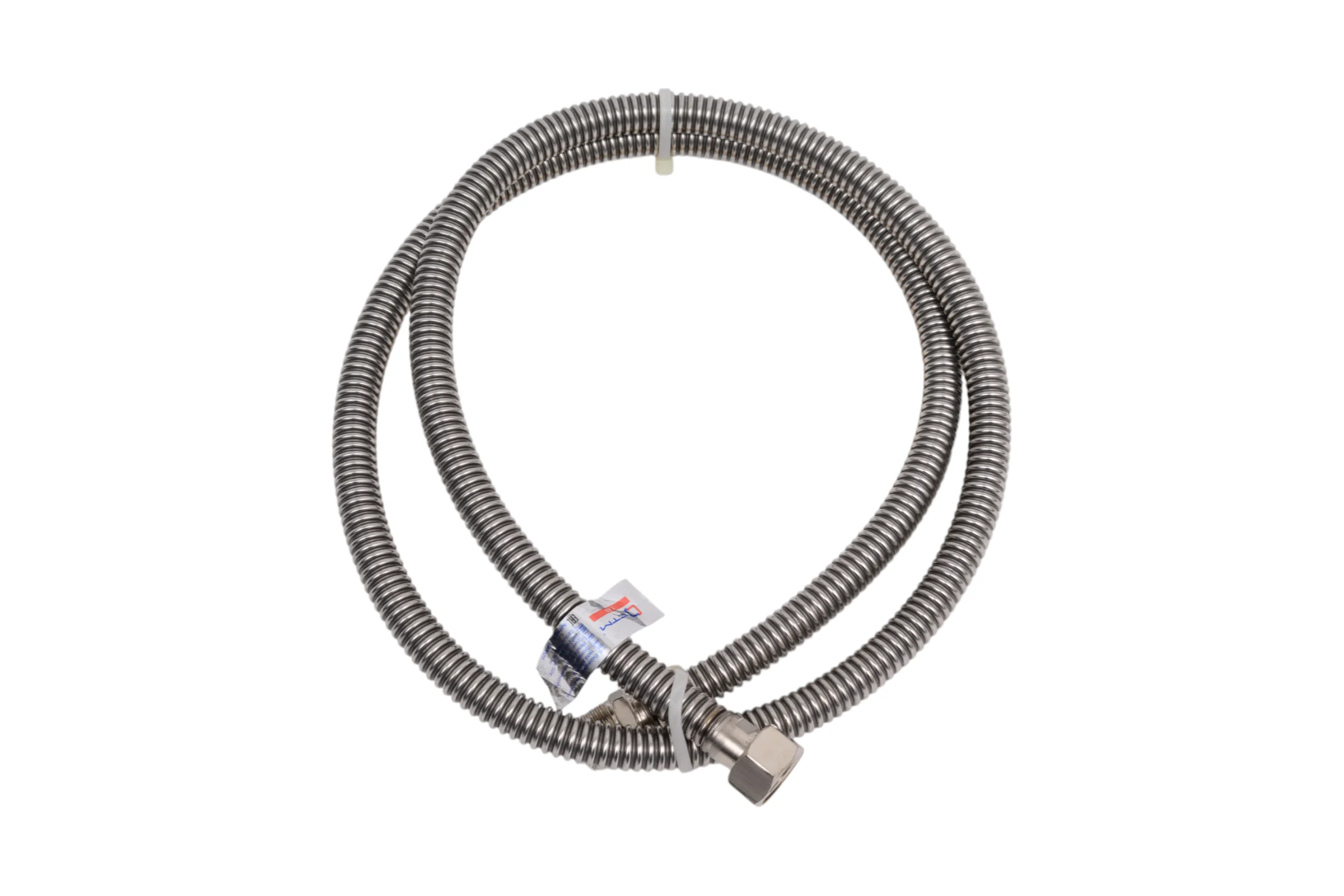 Подводка для газа СТМ ГАЗ сильфонная, 1/2", гайка-штуцер, 150 см CGHM1215