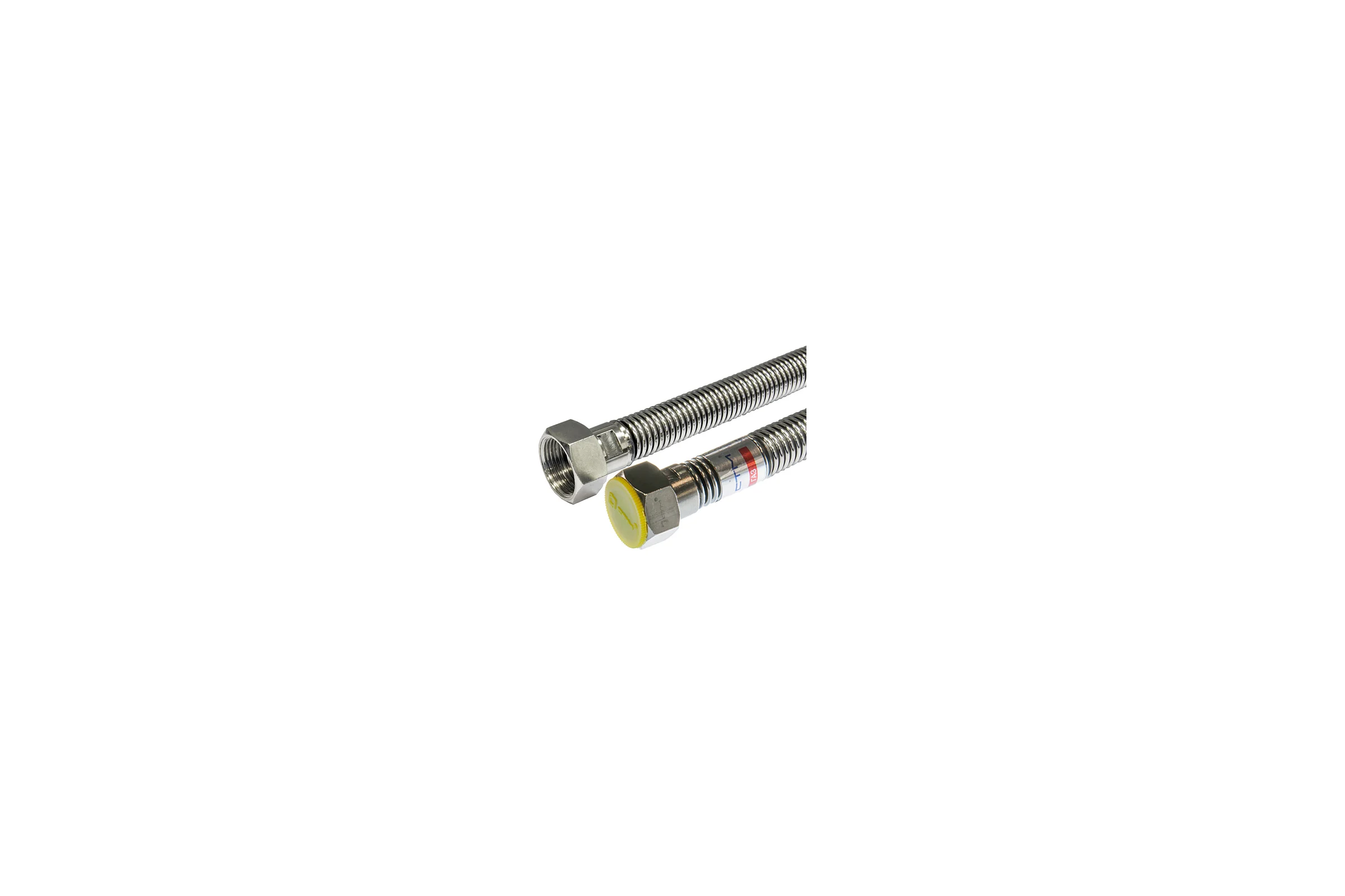 Подводка для газа СТМ ГАЗ сильфонная, 3/4", гайка-гайка, 250 см CGHF3425