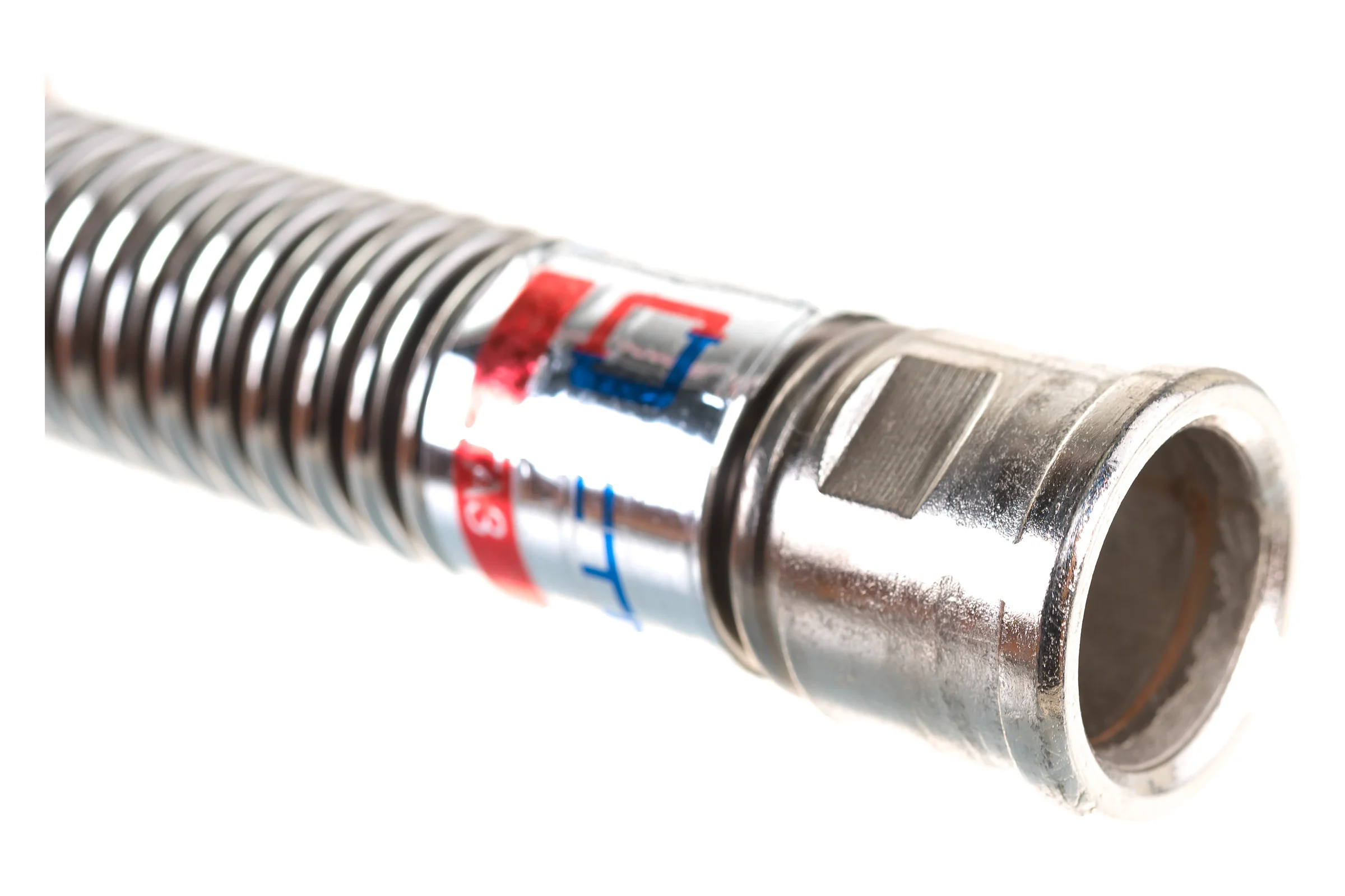 Подводка для газа СТМ ГАЗ сильфонная, 3/4", гайка-гайка, 250 см CGHF3425