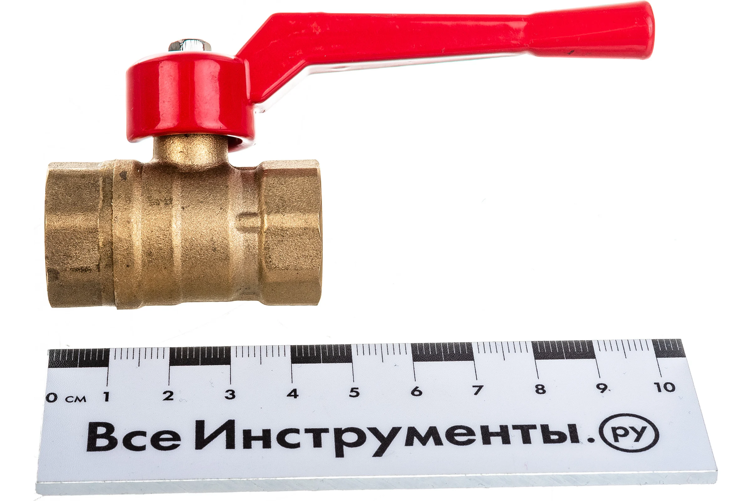 Шаровой кран для воды ОПТИМА 1/2" г/г рычаг SOFFH012
