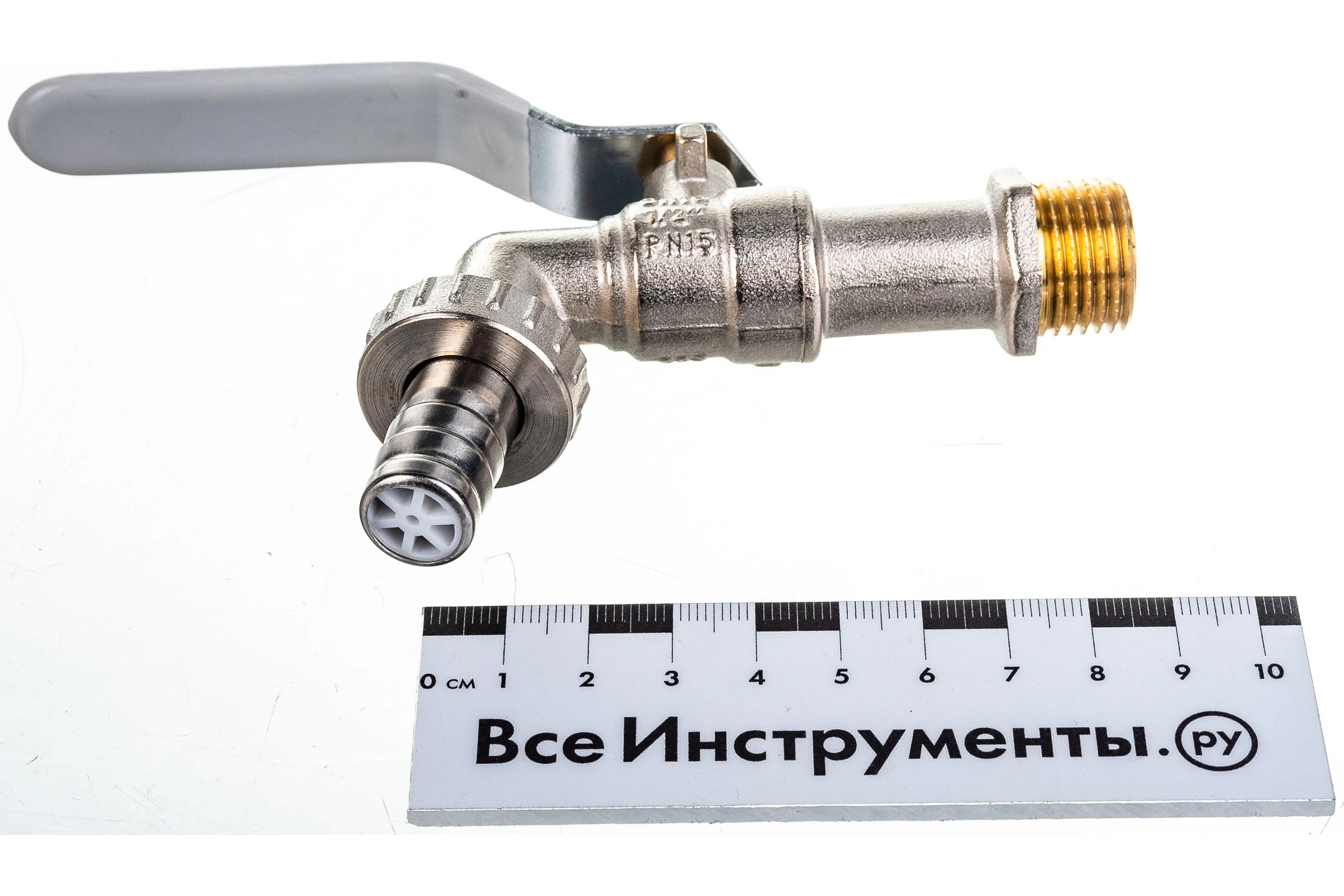 Шаровой кран СТМ 1/2 водоразборный рычаг СТАНДАРТ CWBH0012