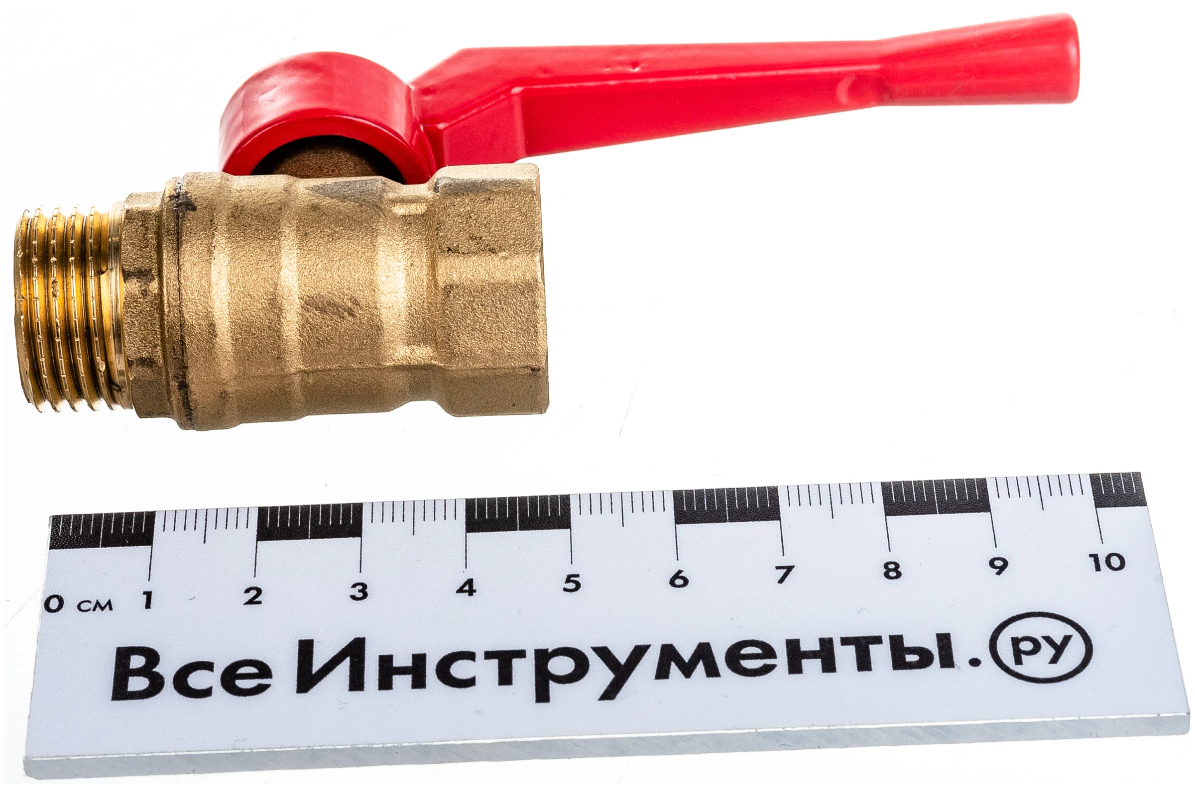 Шаровой кран для воды ОПТИМА 1/2" г/ш рычаг SOFMH012