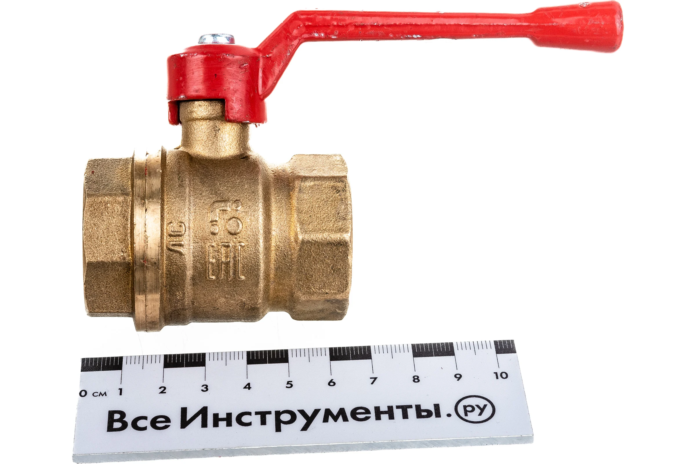 Шаровой кран для воды ОПТИМА 3/4" г/ш бабочка SOFMB034