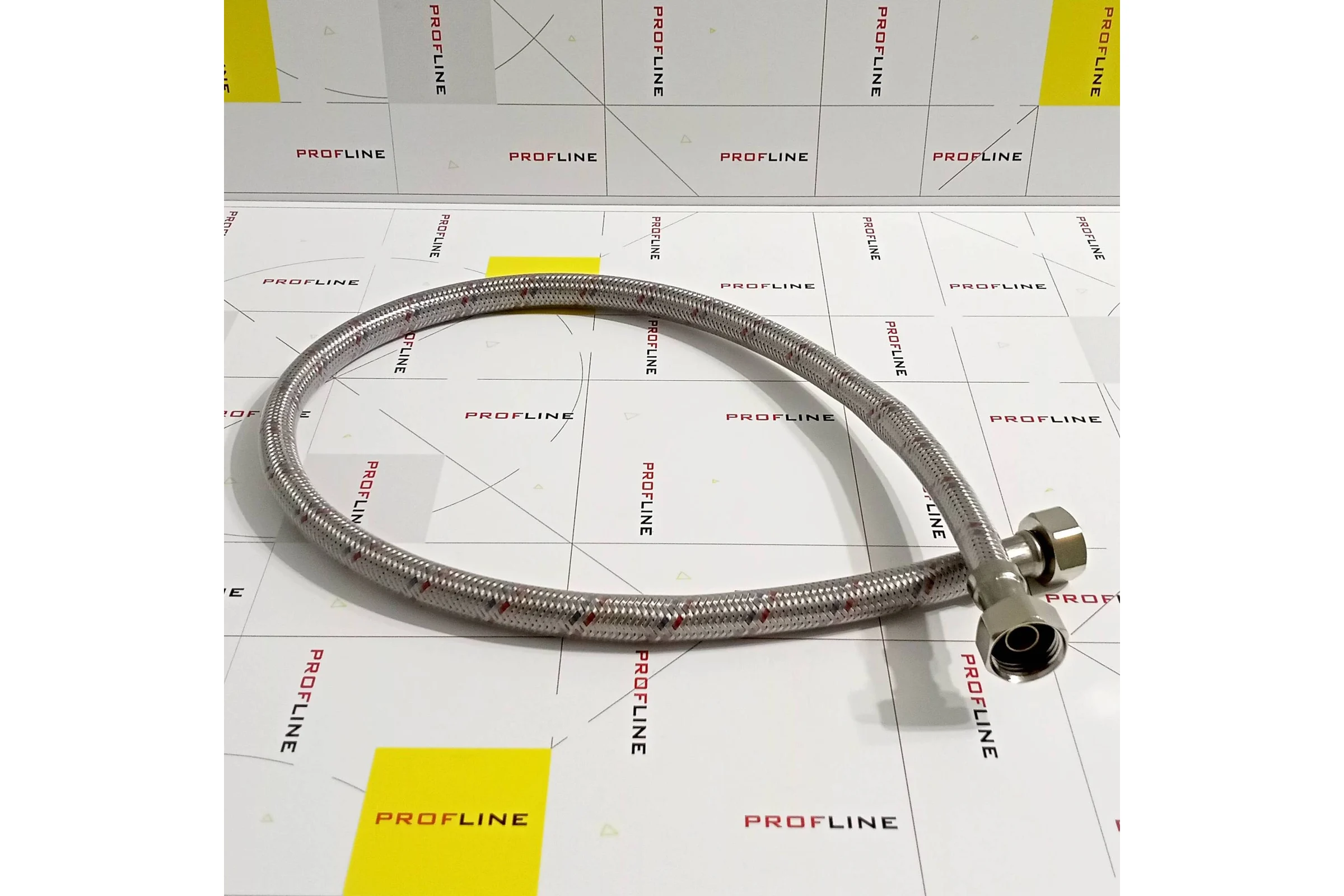 Подводка PROFLINE 120см нерж. ГГ с полимерным покрытием LUXE УТ-00011437