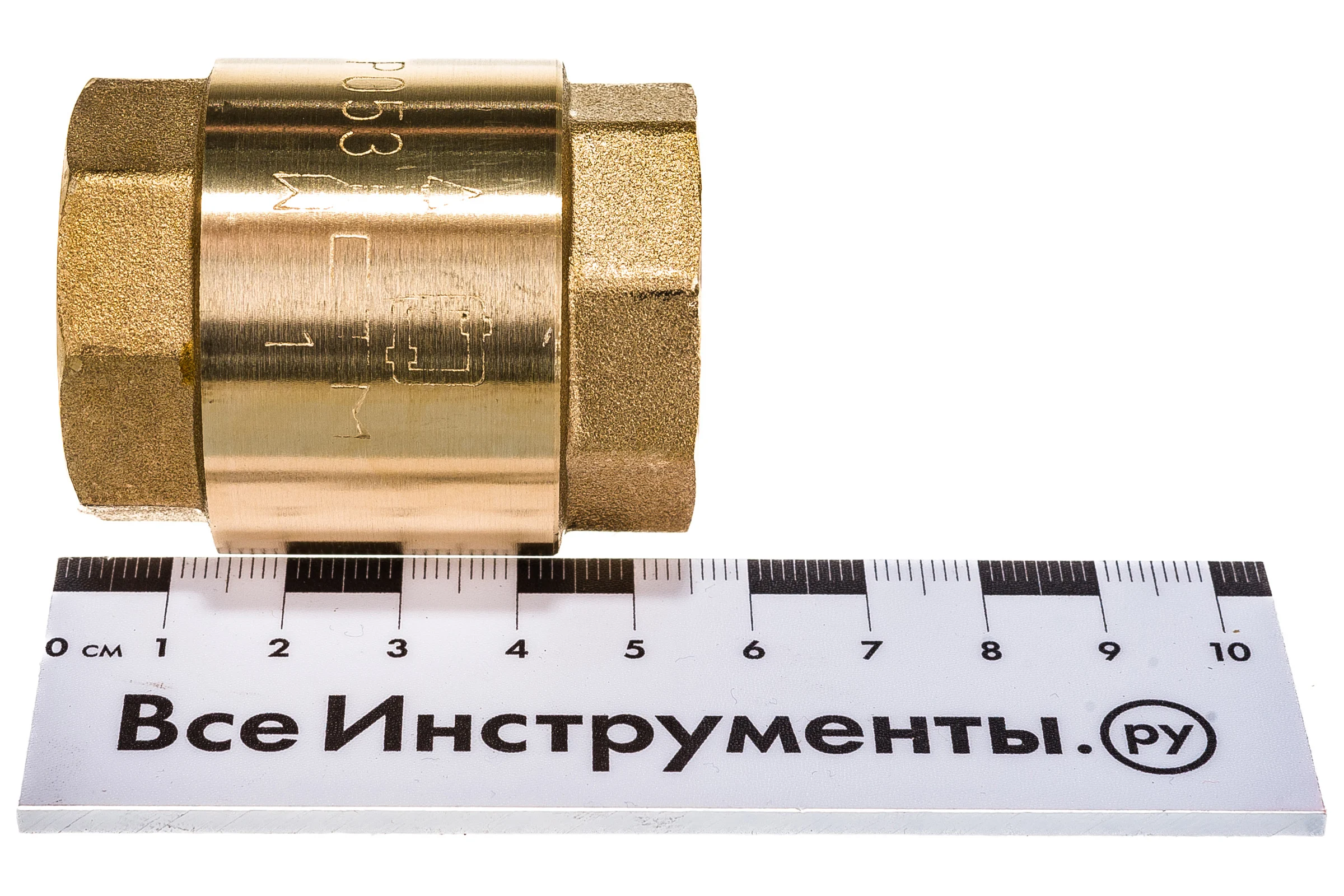 Обратный клапан СТМ 1" с латунным штоком CBCVB001