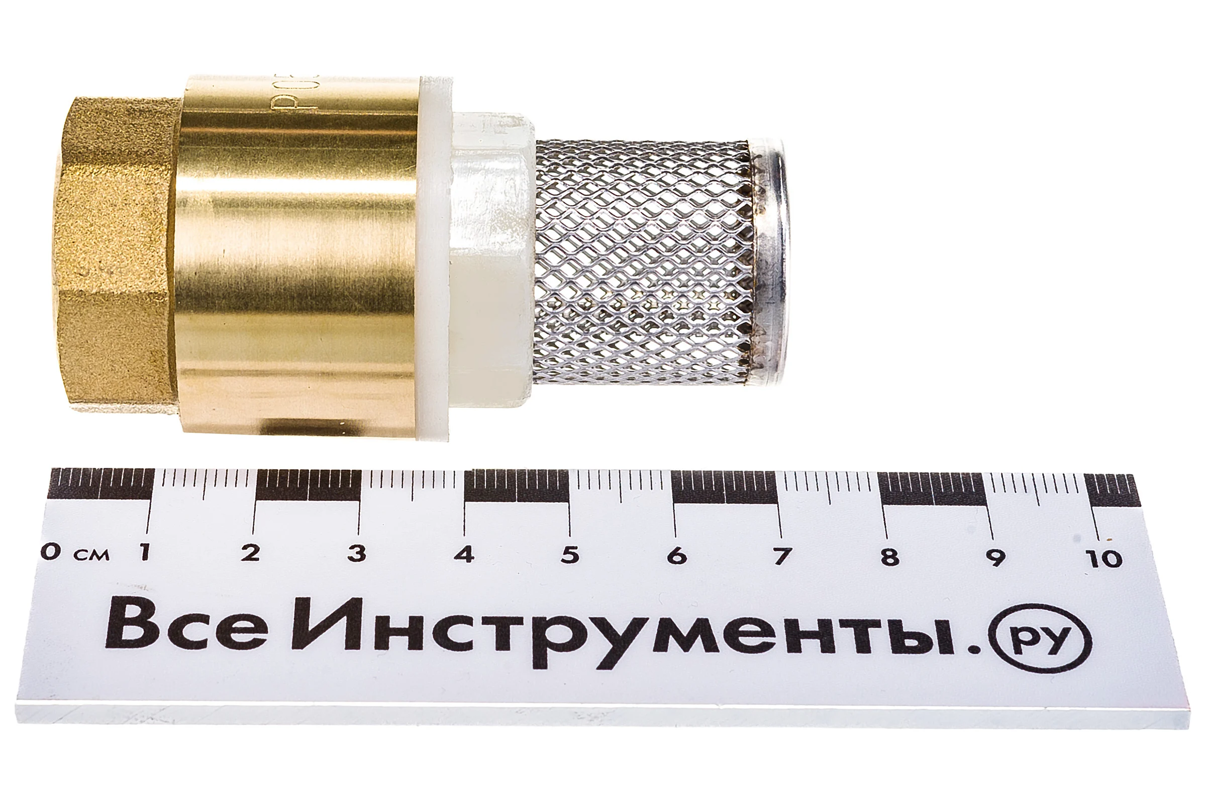 Обратный клапан СТМ с сеткой 3/4" CBCVF034