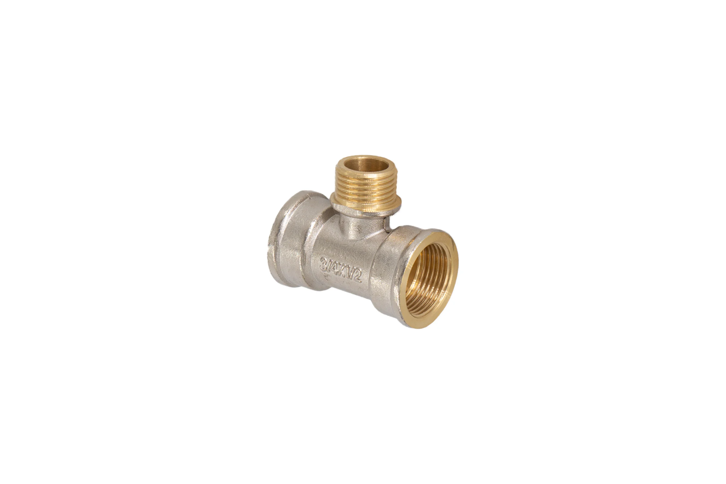 Переходной тройник СТМ 3/4x1/2x3/4 г/ш/г CRT34M12