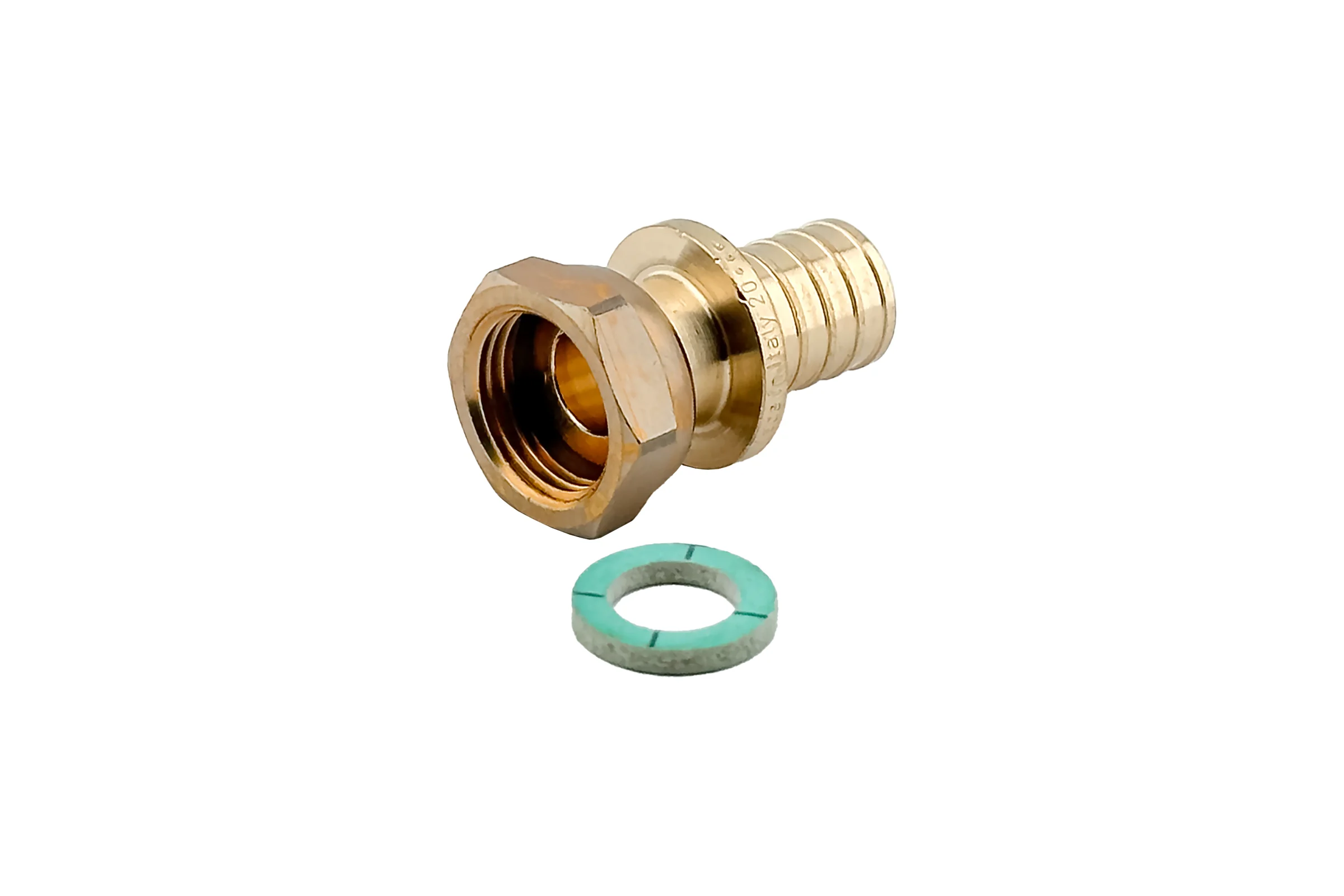 Переходник с накидной гайкой PROFACTOR аксиальный 20x1/2"вн PF AF 705.2015U
