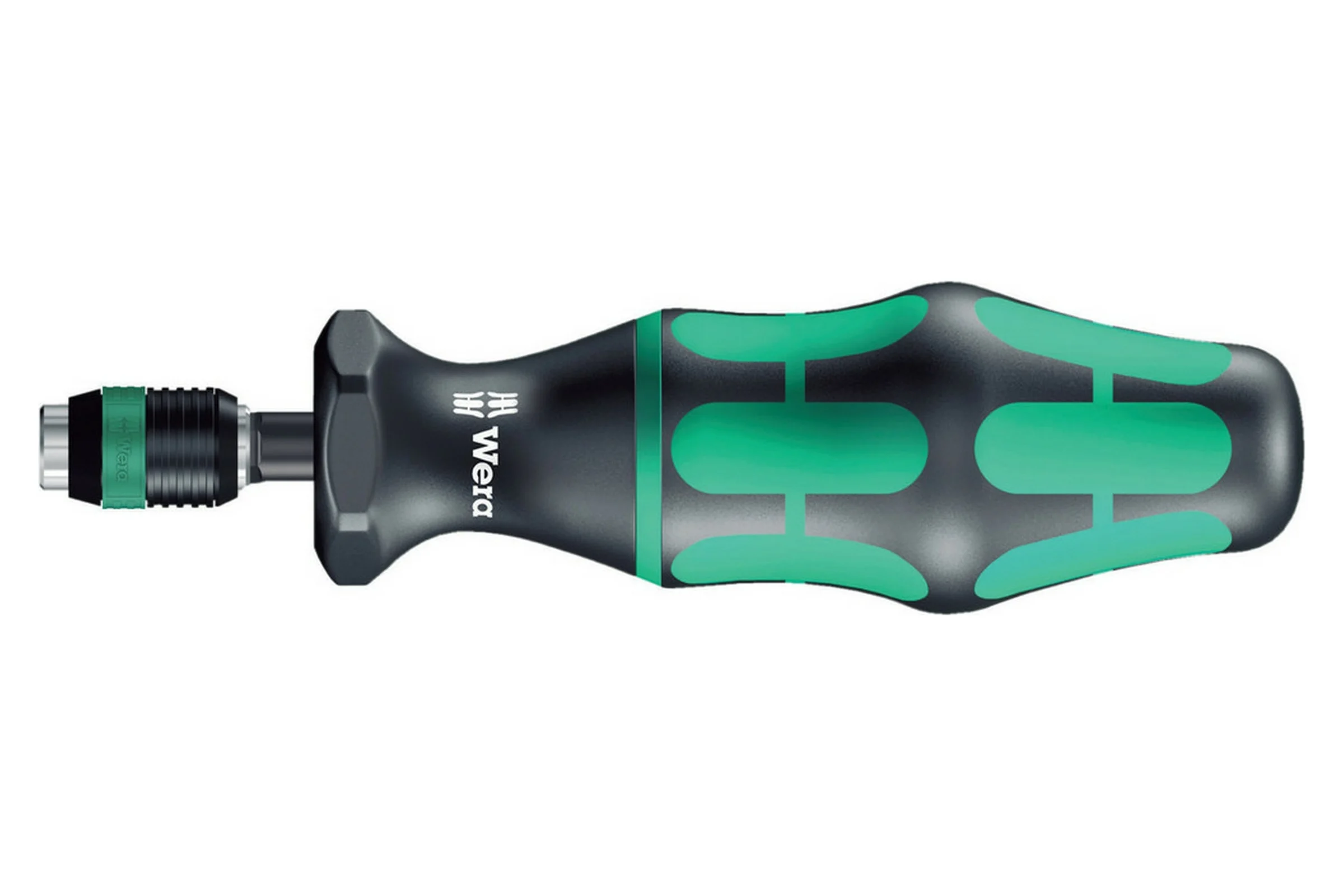 Динамометрическая отвертка с патроном WERA 7450 Kraftform Rapidaptor 0,1 Нм, 1/4 WE-074790