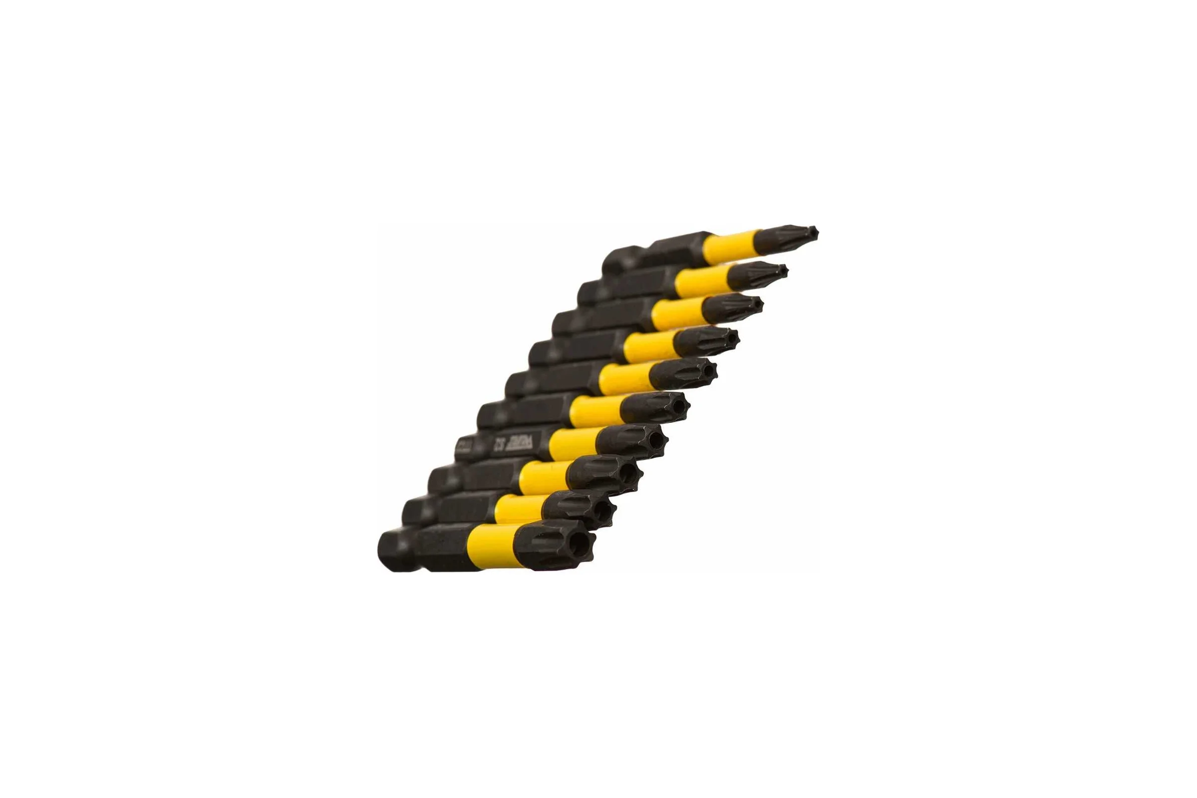 Набор торсионных бит TORX с отверстием 50 мм, 10 шт WURZ 4222