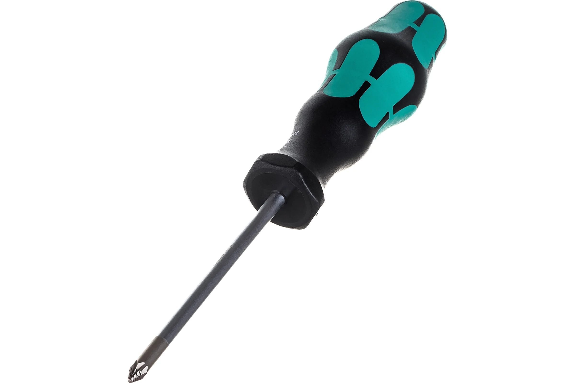 Крестовая отвёртка WERA 355 PZ SB PZ1x80 мм, на подвесе WE-100056