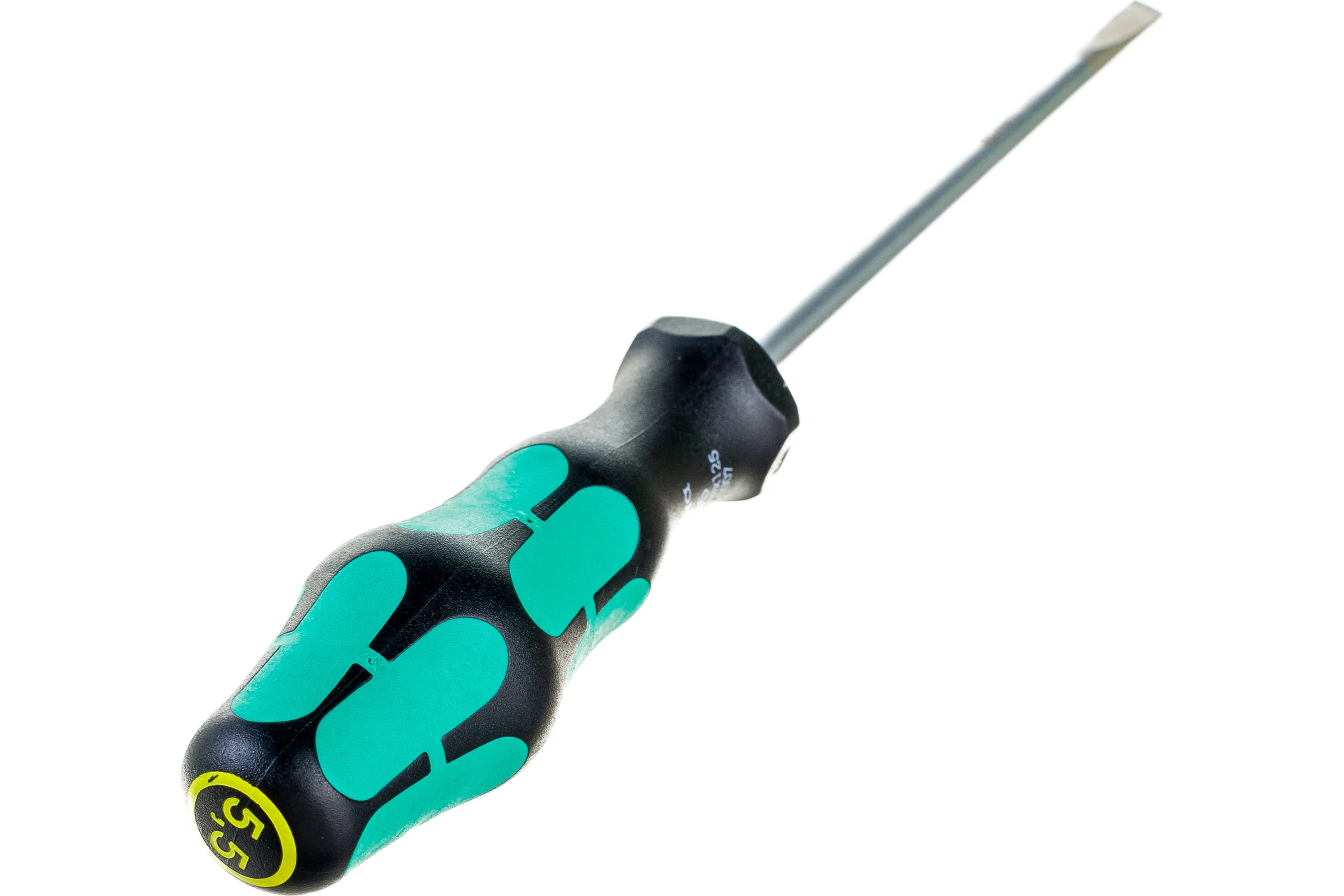 Шлицевая отвёртка WERA 335 SB SL 5,5x1x125 мм, на подвесе WE-100044