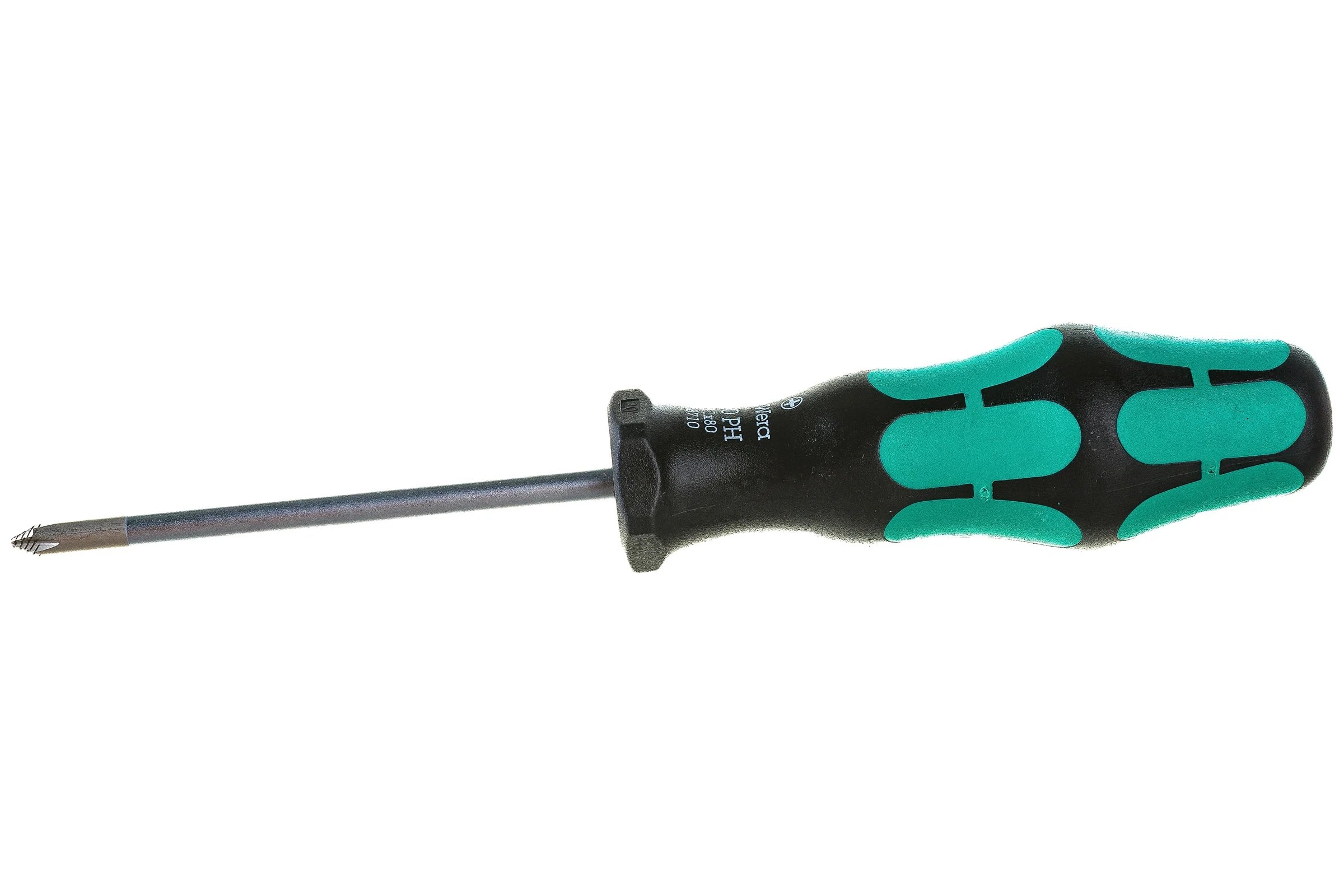 Крестовая отвёртка WERA 350 PH SB PH1x80 мм, на подвесе WE-100051