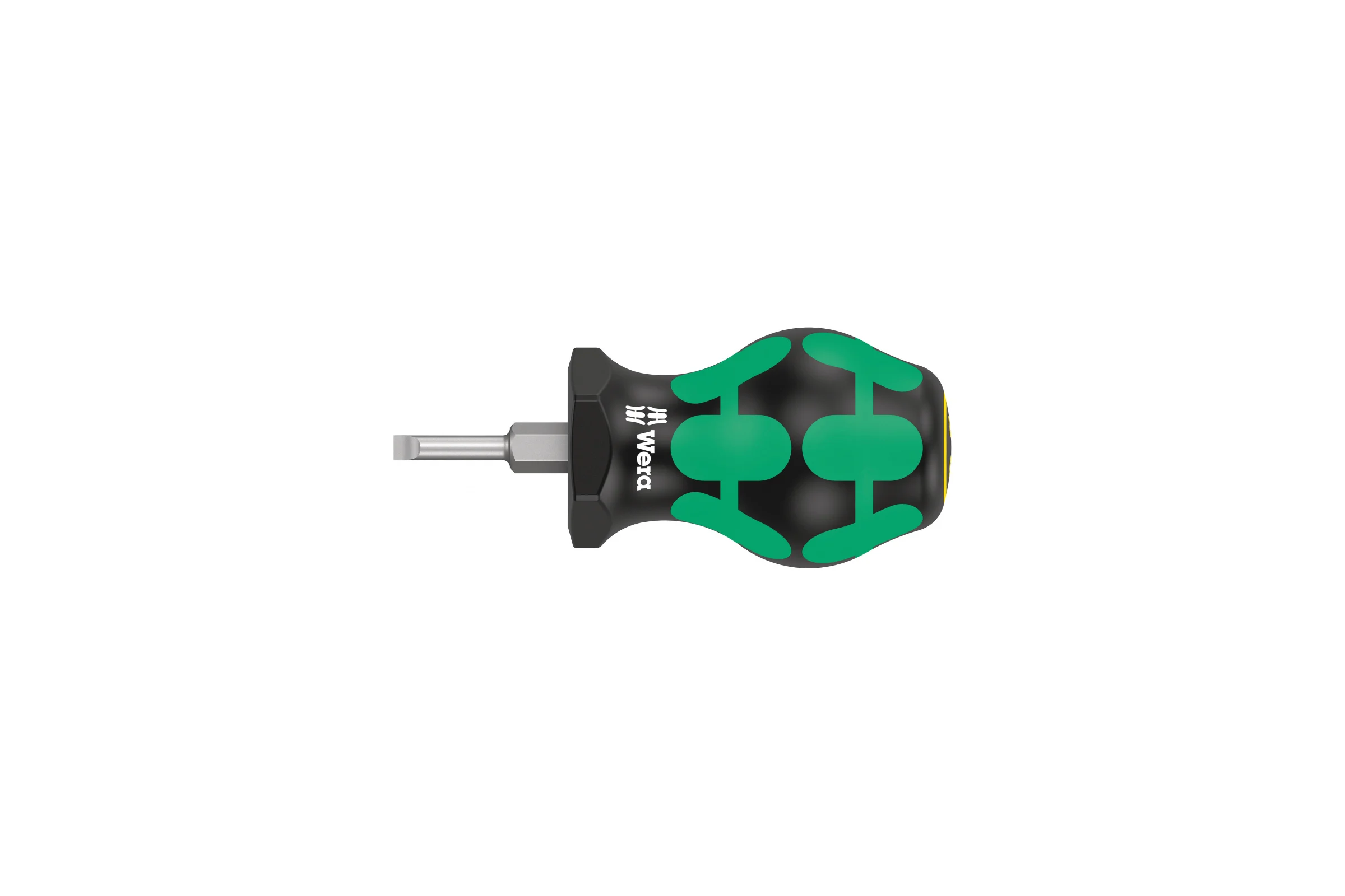 Короткая отвёртка для карбюраторов, шлицевая WERA 335 Stubby SL 4,0x0,8x24,5 мм WE-008841