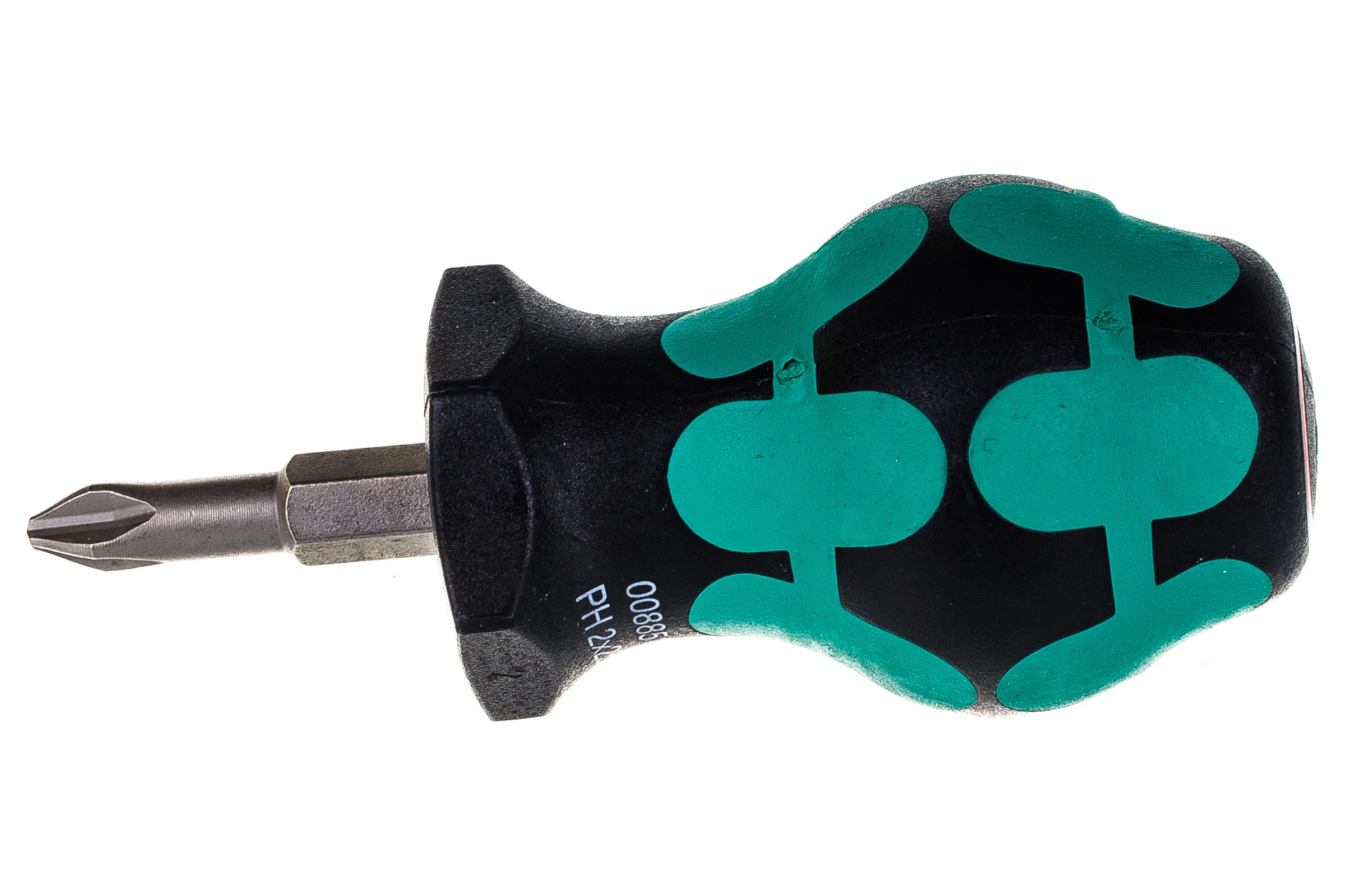 Крестовая отвёртка для карбюраторов WERA 350 PH Stubby PH2x25 мм WE-008851