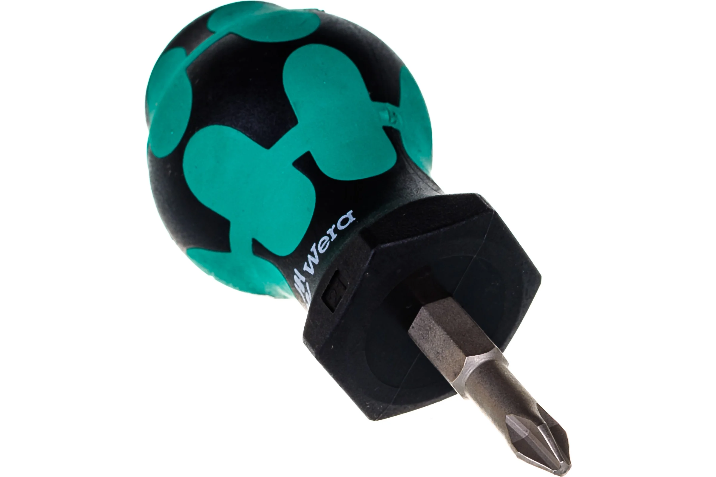Крестовая отвёртка для карбюраторов WERA 350 PH Stubby PH2x25 мм WE-008851