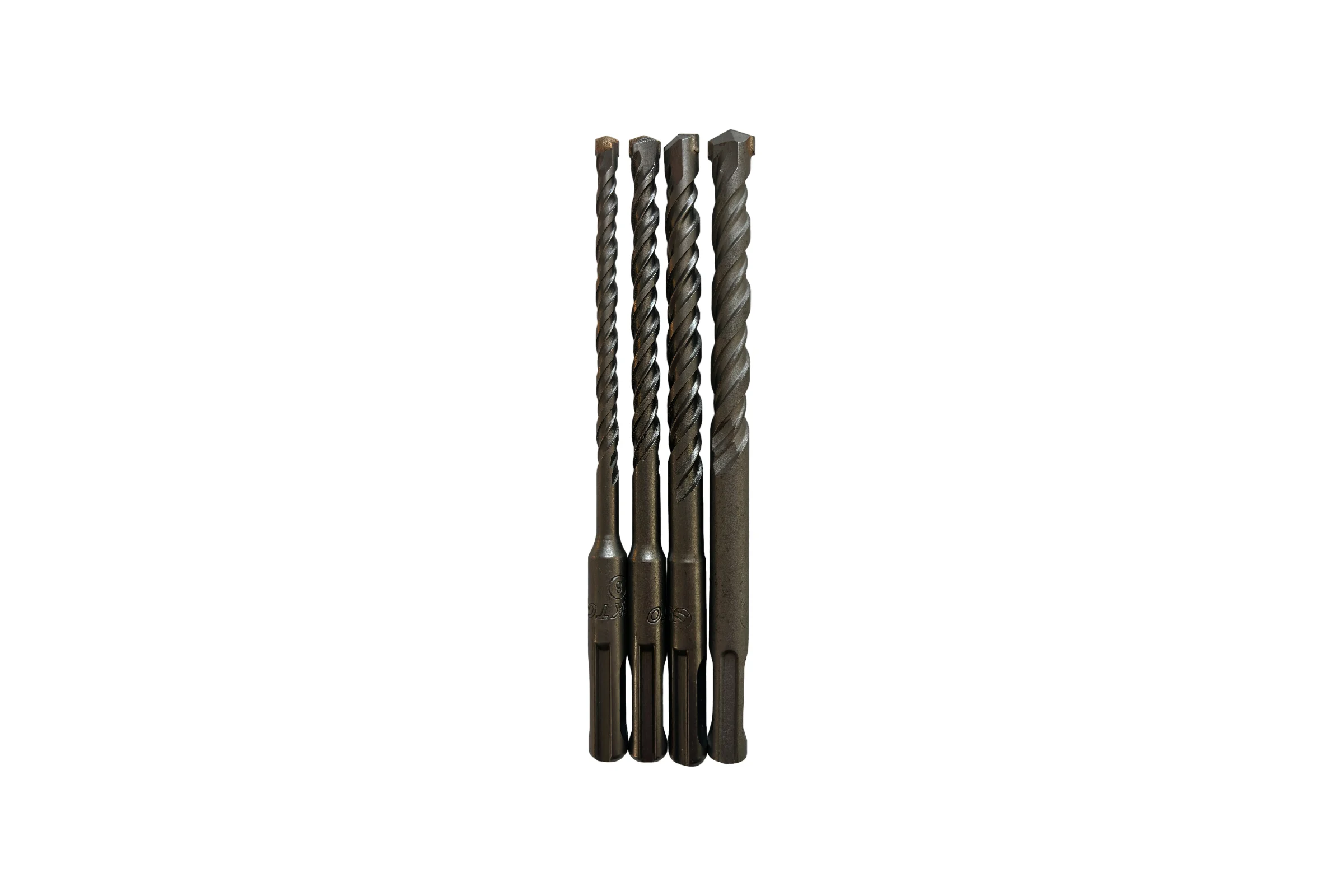 Набор буров по бетону 4 шт.: 6x160, 8x160, 10x160, 12x160 мм, SDS-plus EKTO EКТО DNV-007
