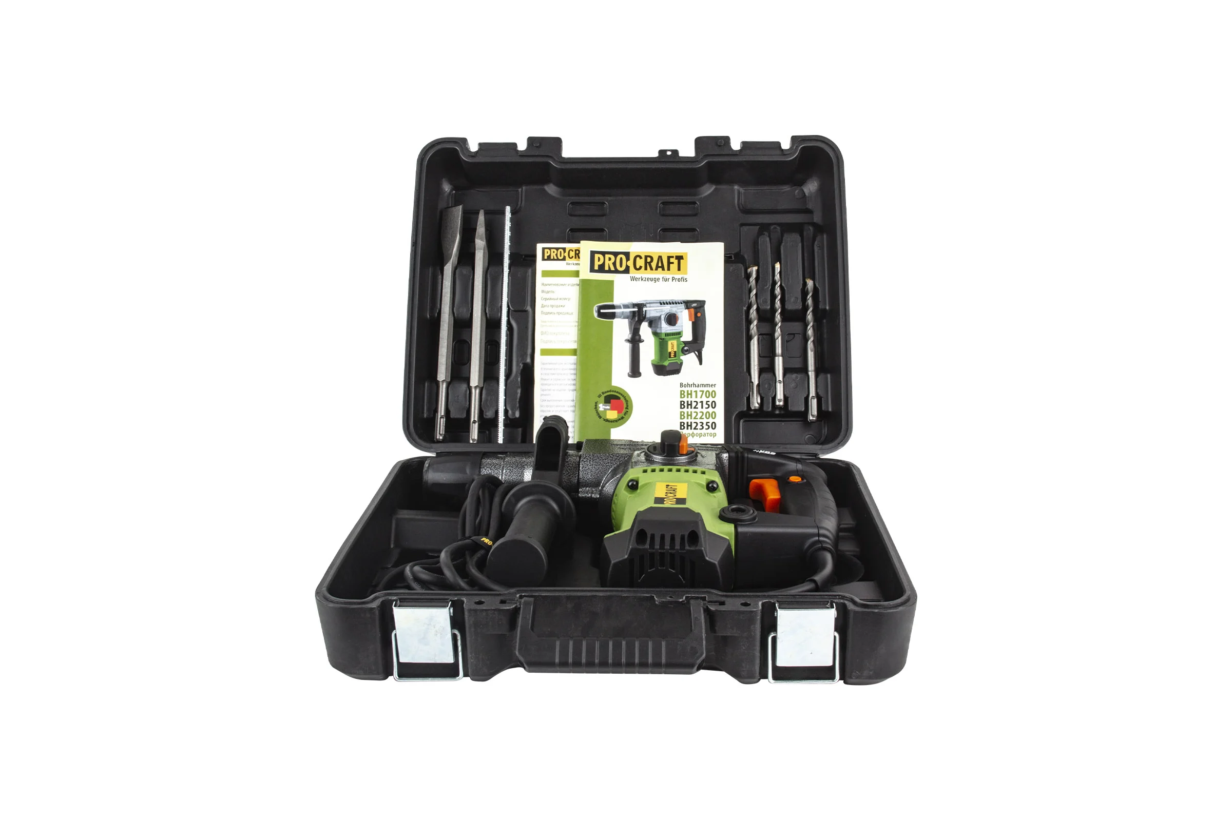 Перфоратор электрический сетевой PROCRAFT BH 1700 BH1700