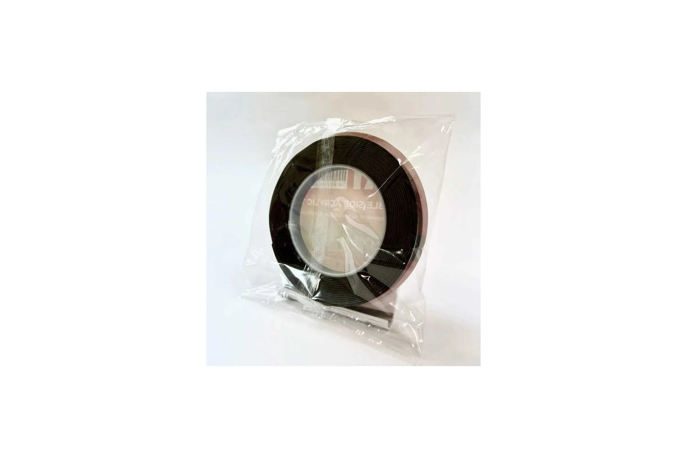 Клейкая лента A1 А1 DOUBLE SIDE ACRYLIC TAPE акриловая, двусторонняя, черная, 12 мм, 5 м A-DST-0512