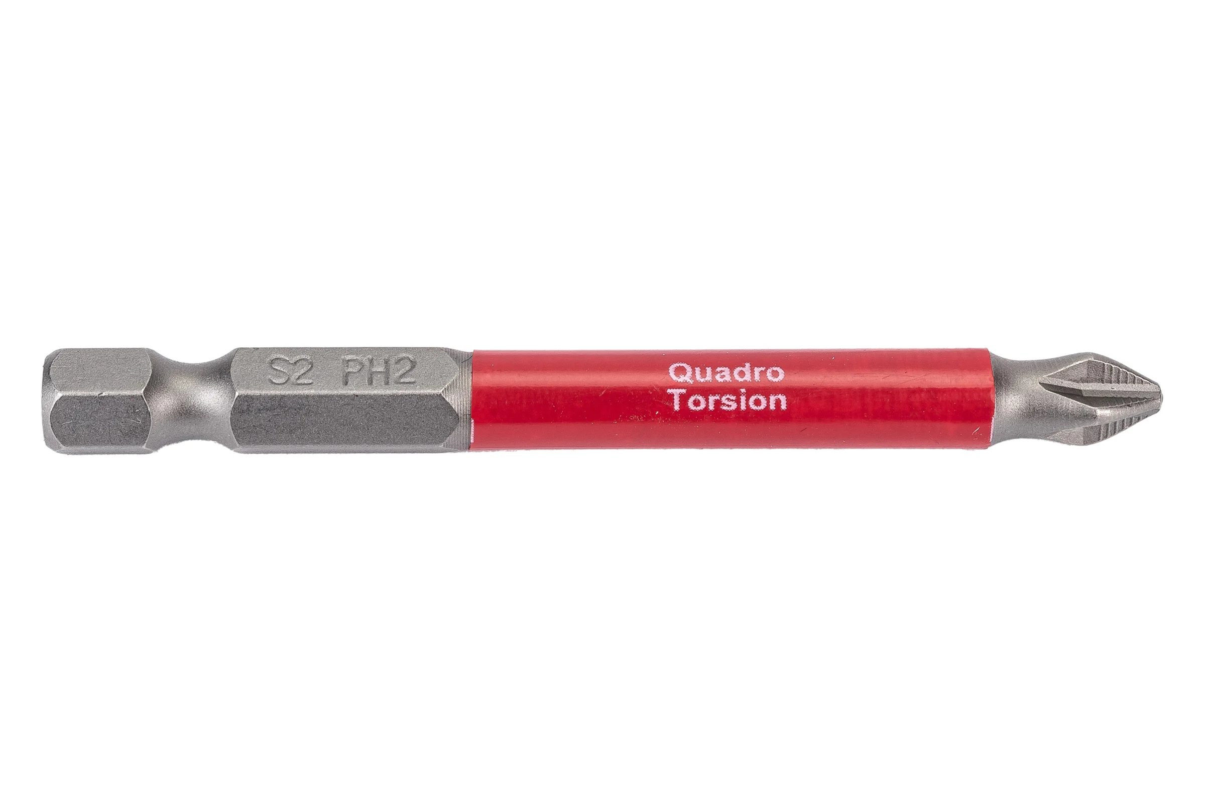 Бита (10 шт; PH2; 70 мм; 1/4" E6.3) Quadro Torsion 410270