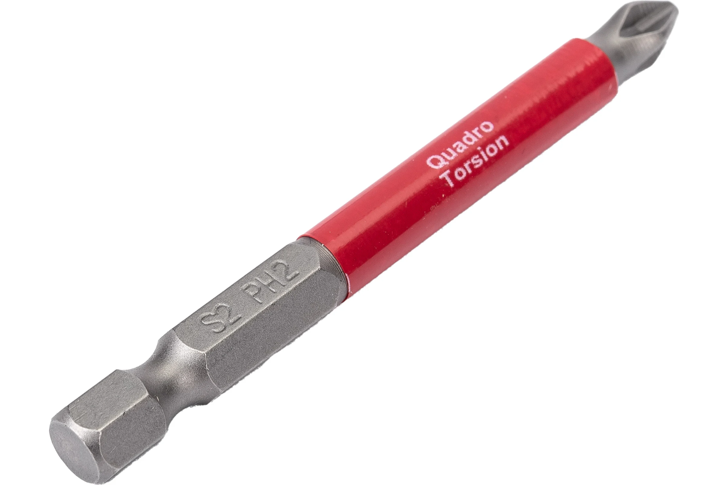 Бита (10 шт; PH2; 70 мм; 1/4" E6.3) Quadro Torsion 410270