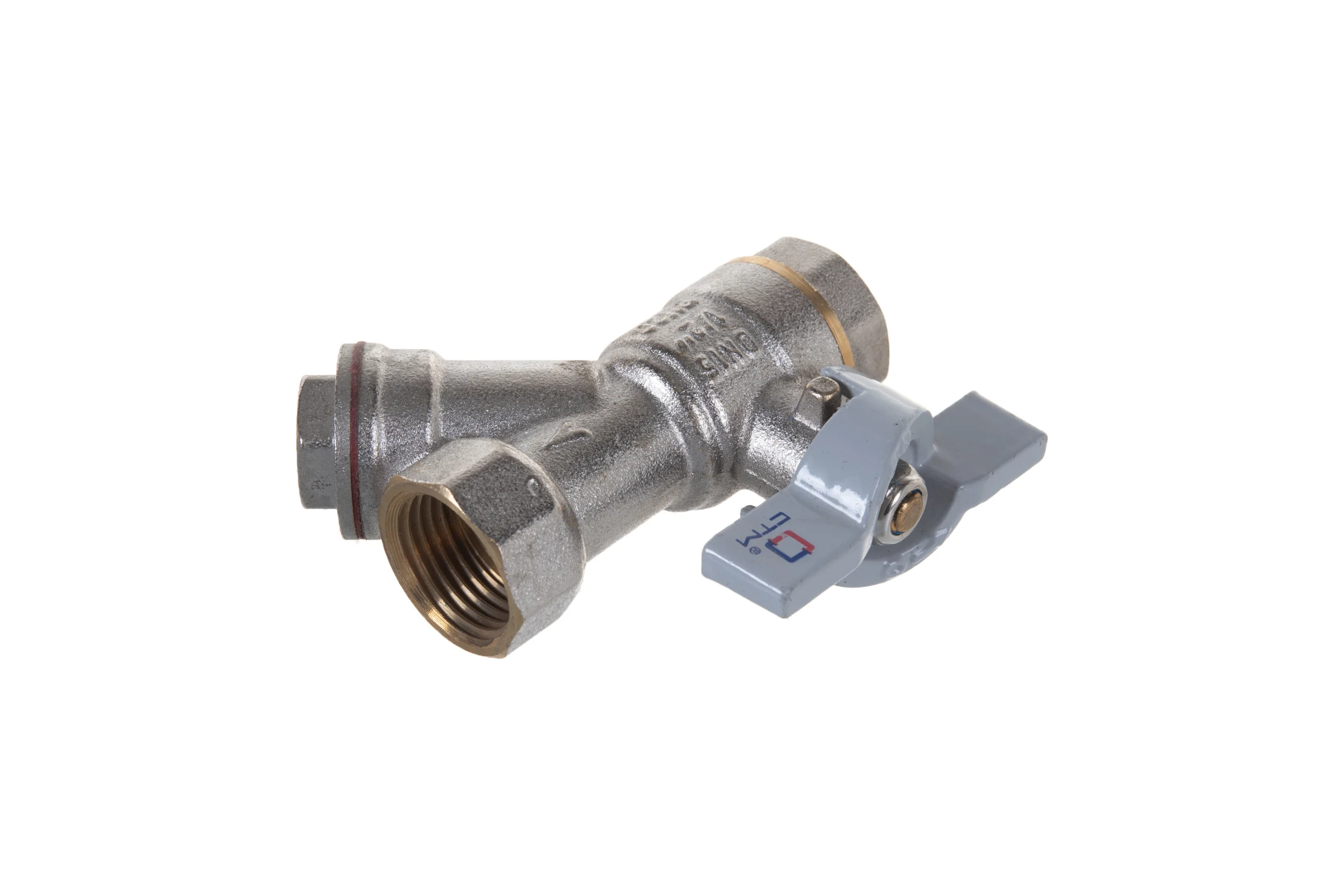 Шаровый кран СТМ СТАНДАРТ 1/2" ,с фильтром, бабочка CWFFFB12