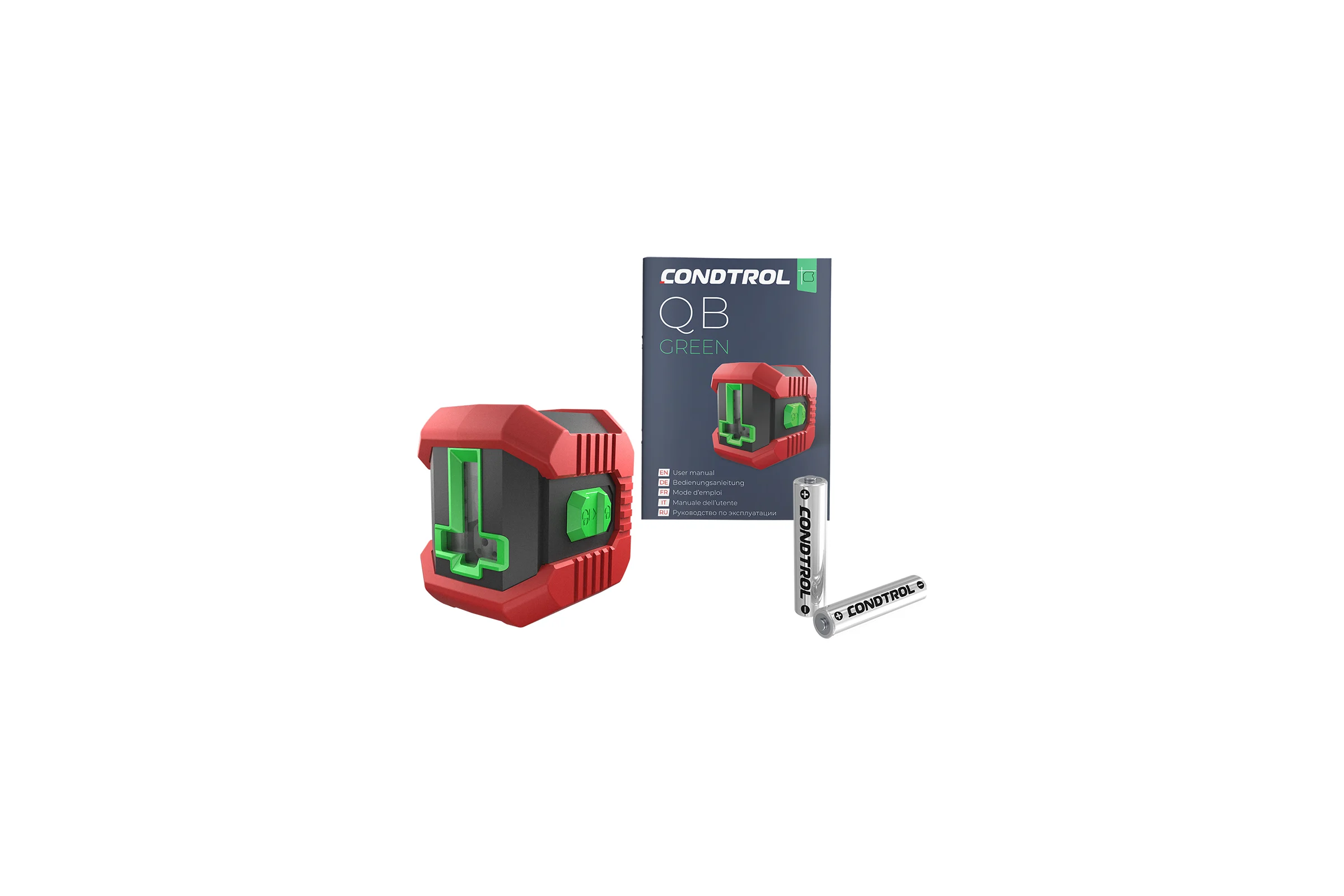 Лазерный нивелир Condtrol QB Green 1-2-304